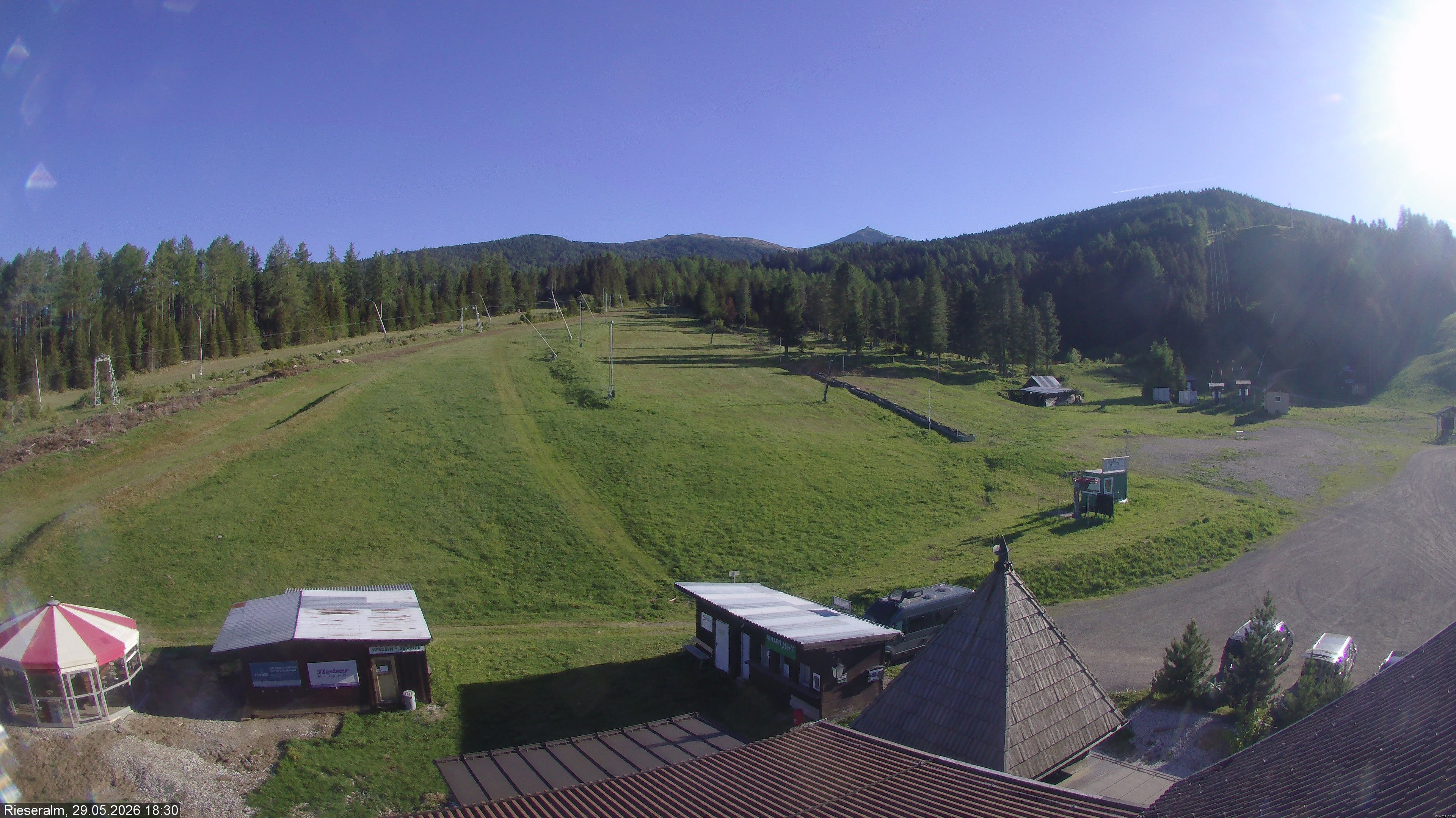 Archiv Foto Webcam Rieseralm im Zirbenland