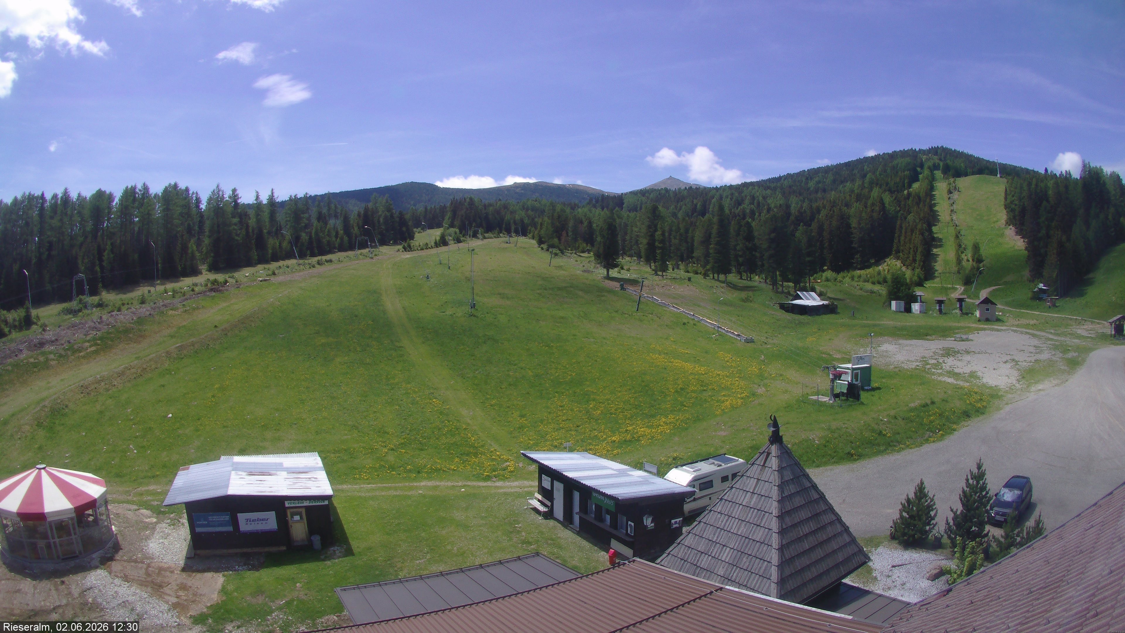 Archiv Foto Webcam Rieseralm im Zirbenland