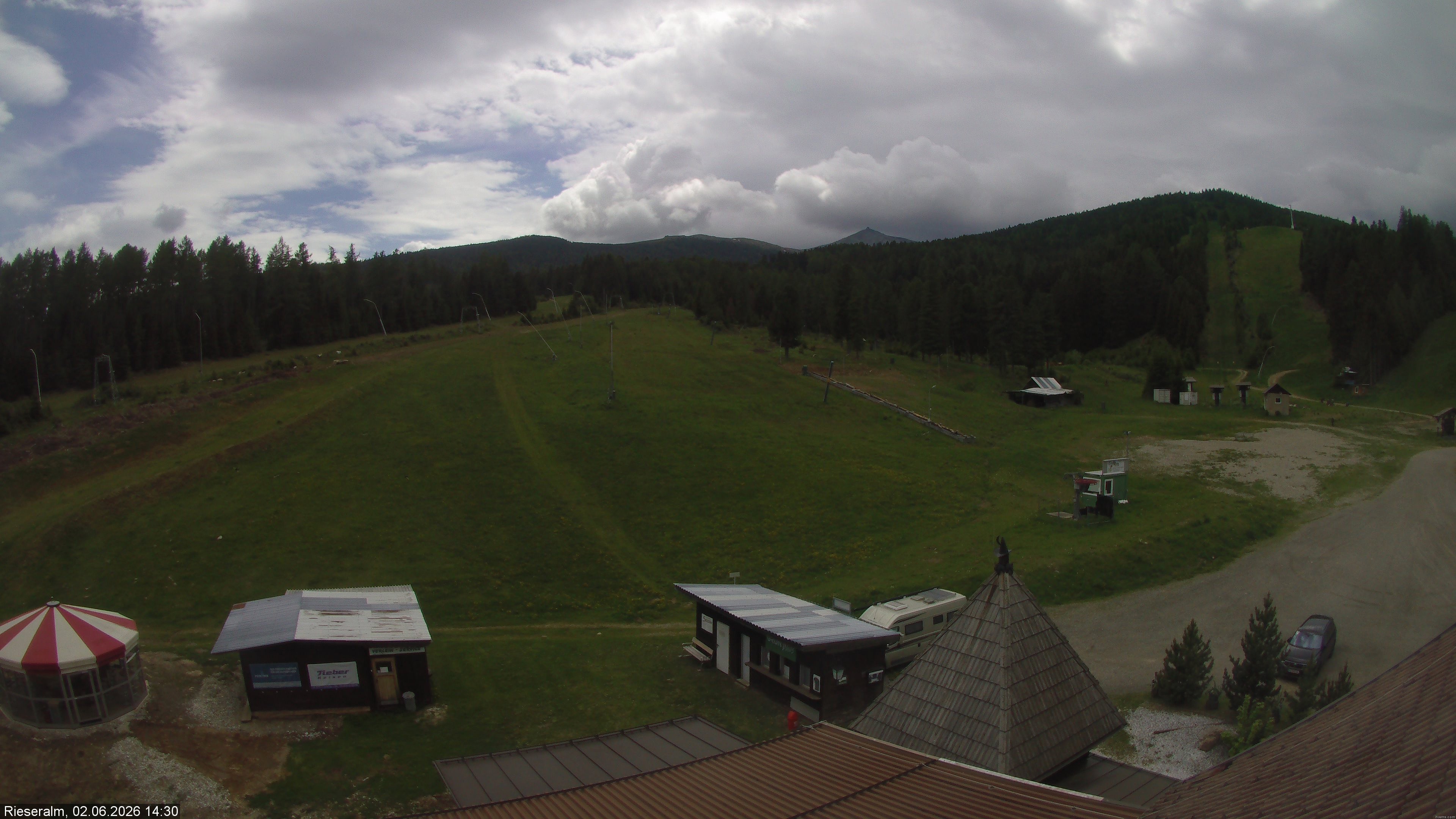 Archiv Foto Webcam Rieseralm im Zirbenland