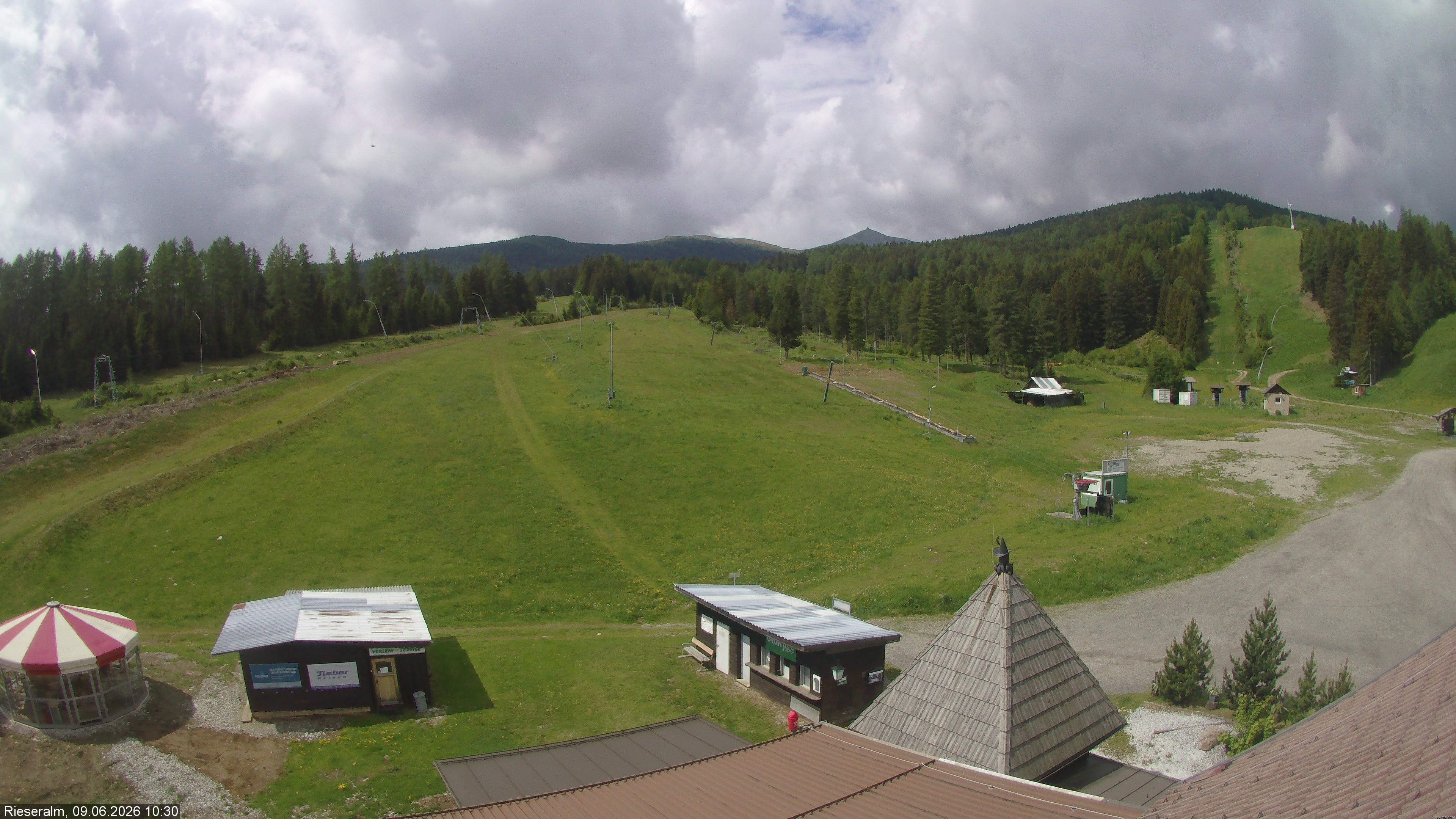 Archiv Foto Webcam Rieseralm im Zirbenland