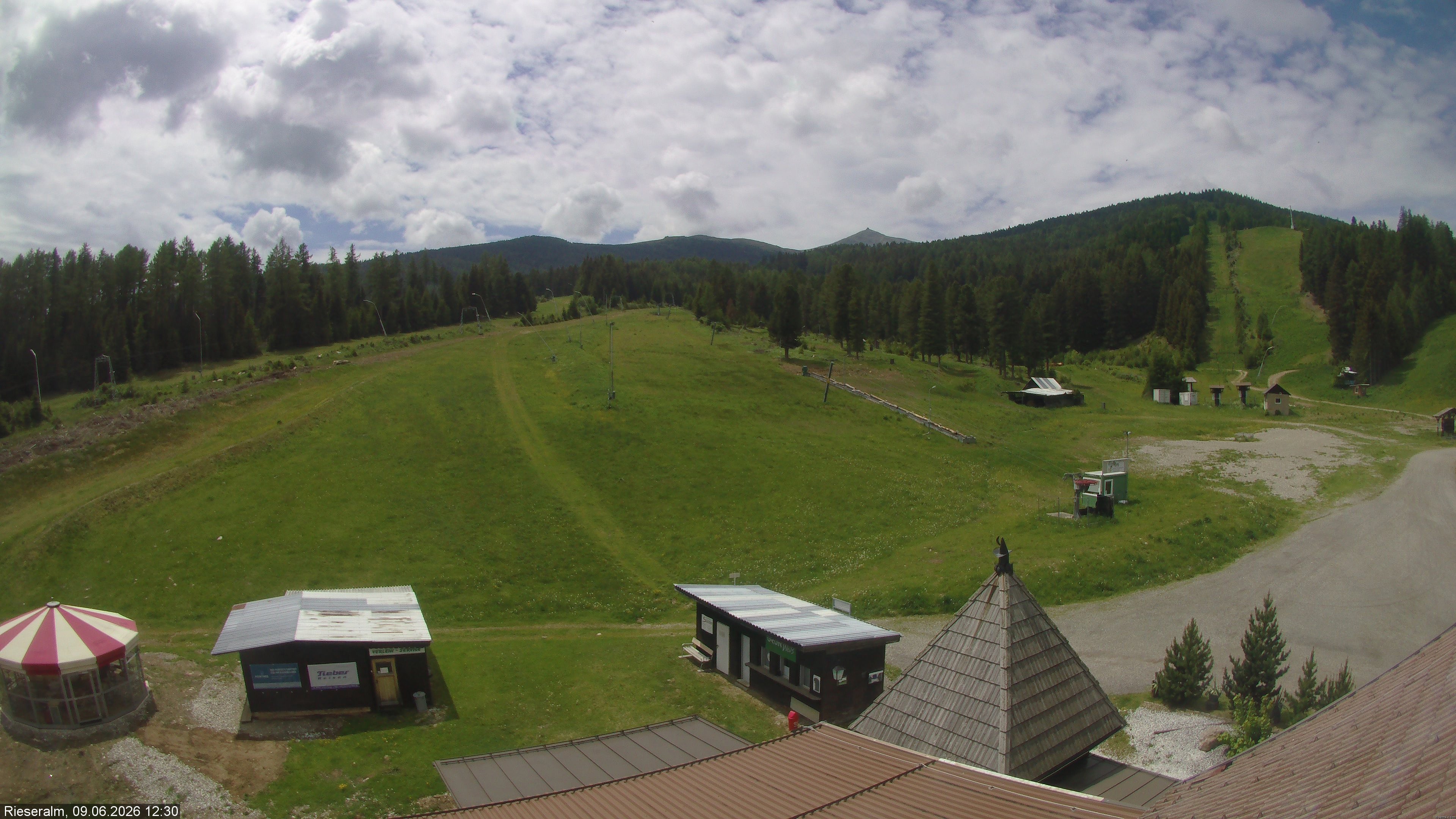 Archiv Foto Webcam Rieseralm im Zirbenland