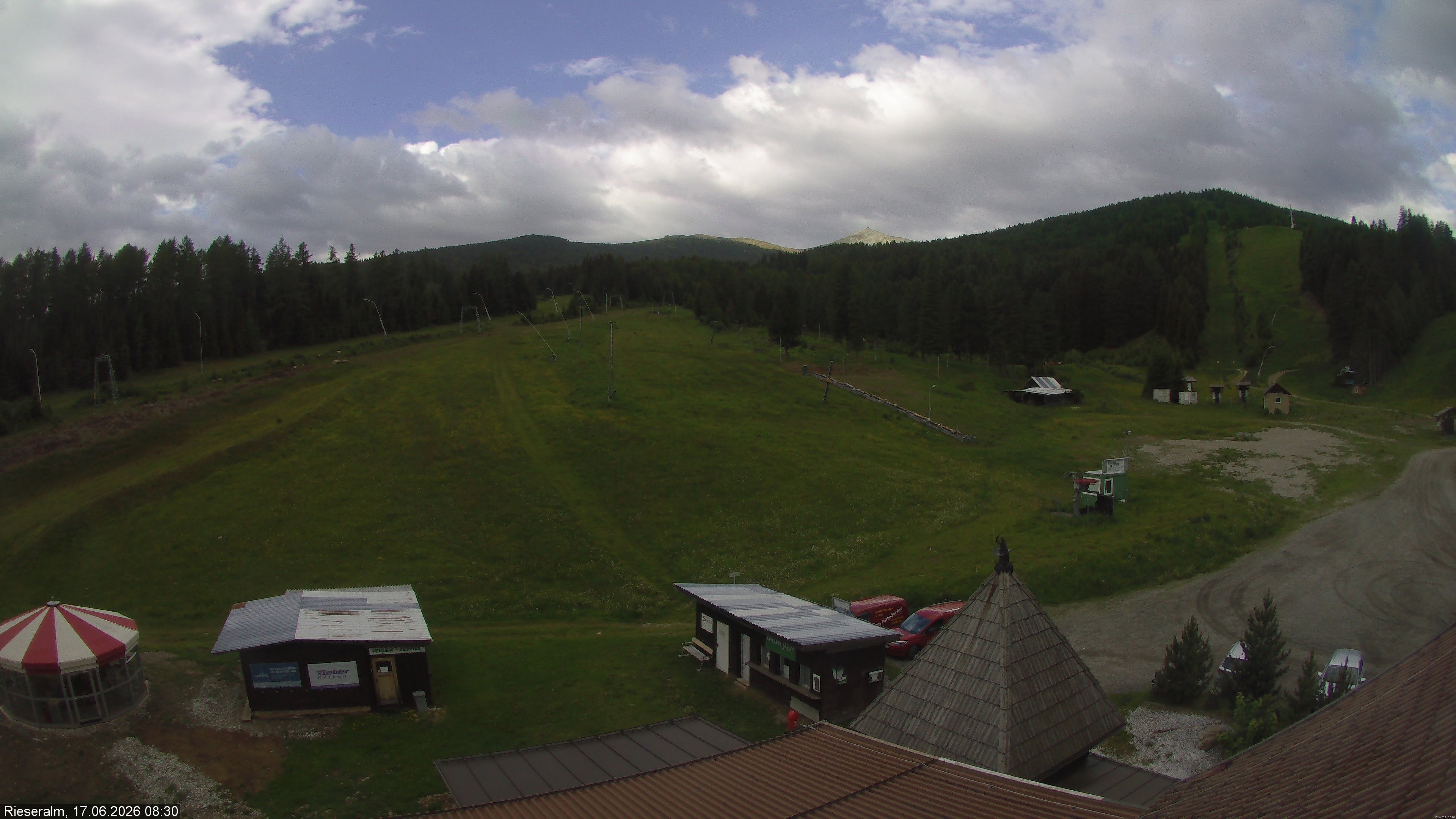 Archiv Foto Webcam Rieseralm im Zirbenland