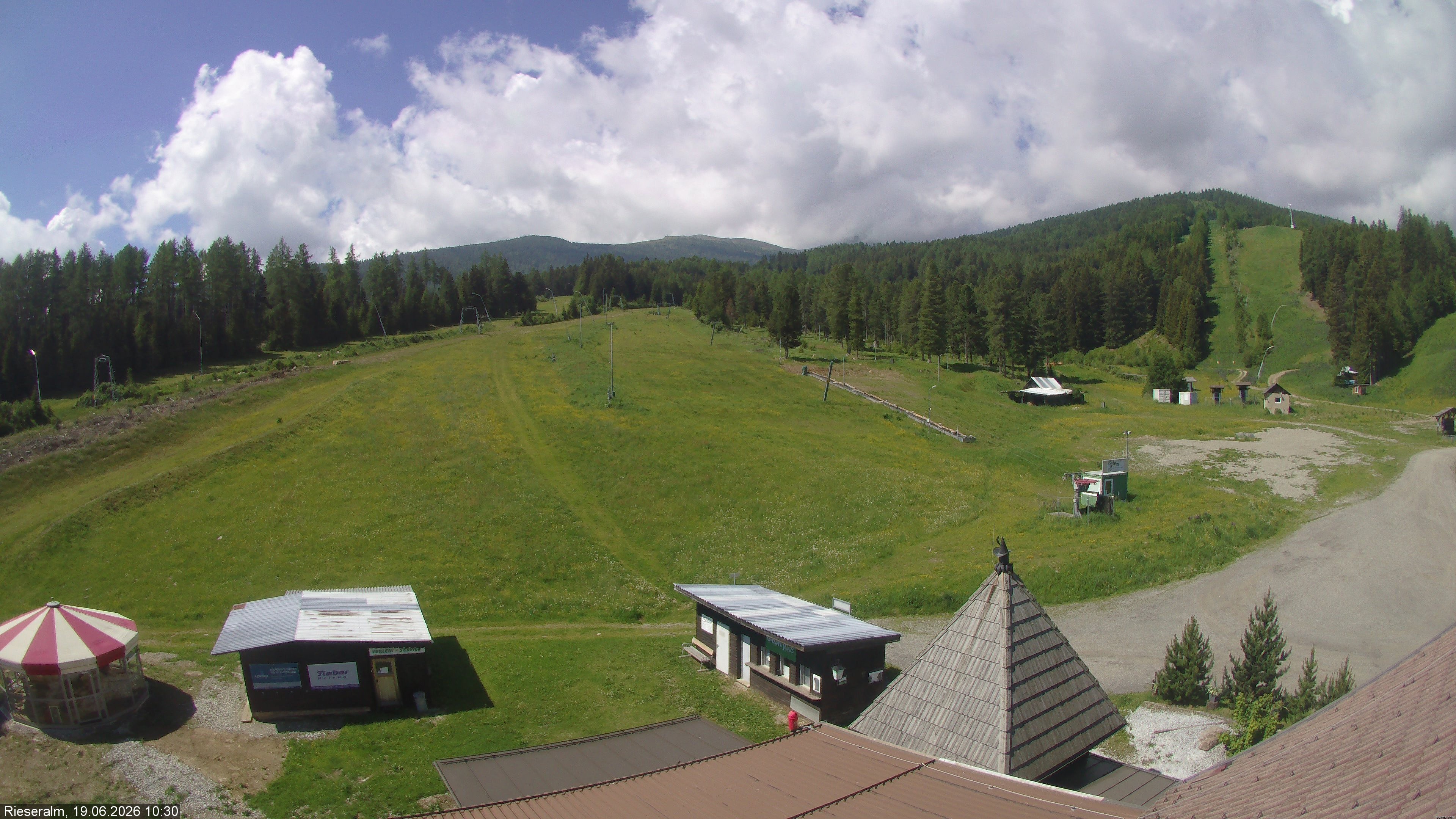 Archiv Foto Webcam Rieseralm im Zirbenland