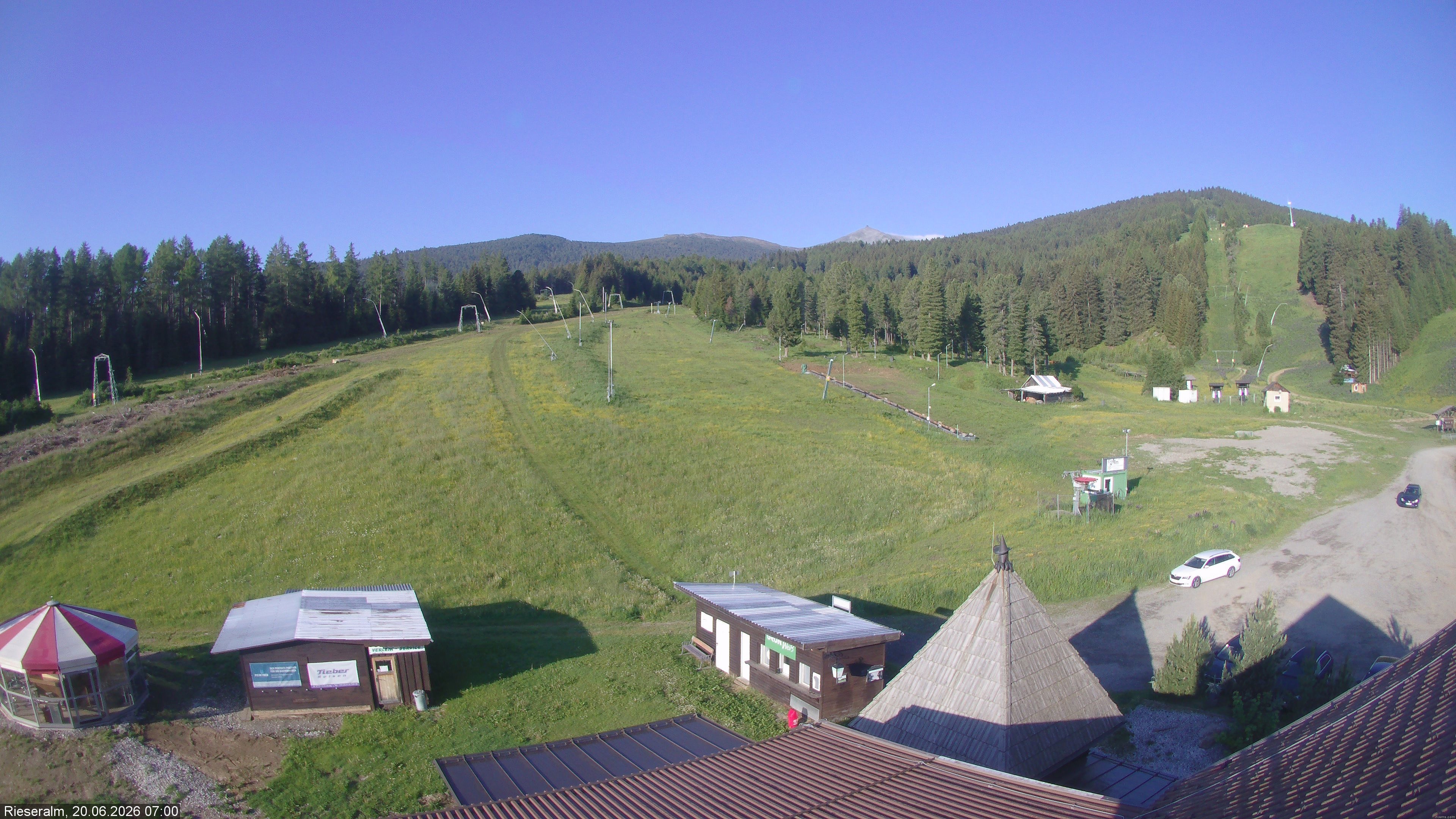 Archiv Foto Webcam Rieseralm im Zirbenland