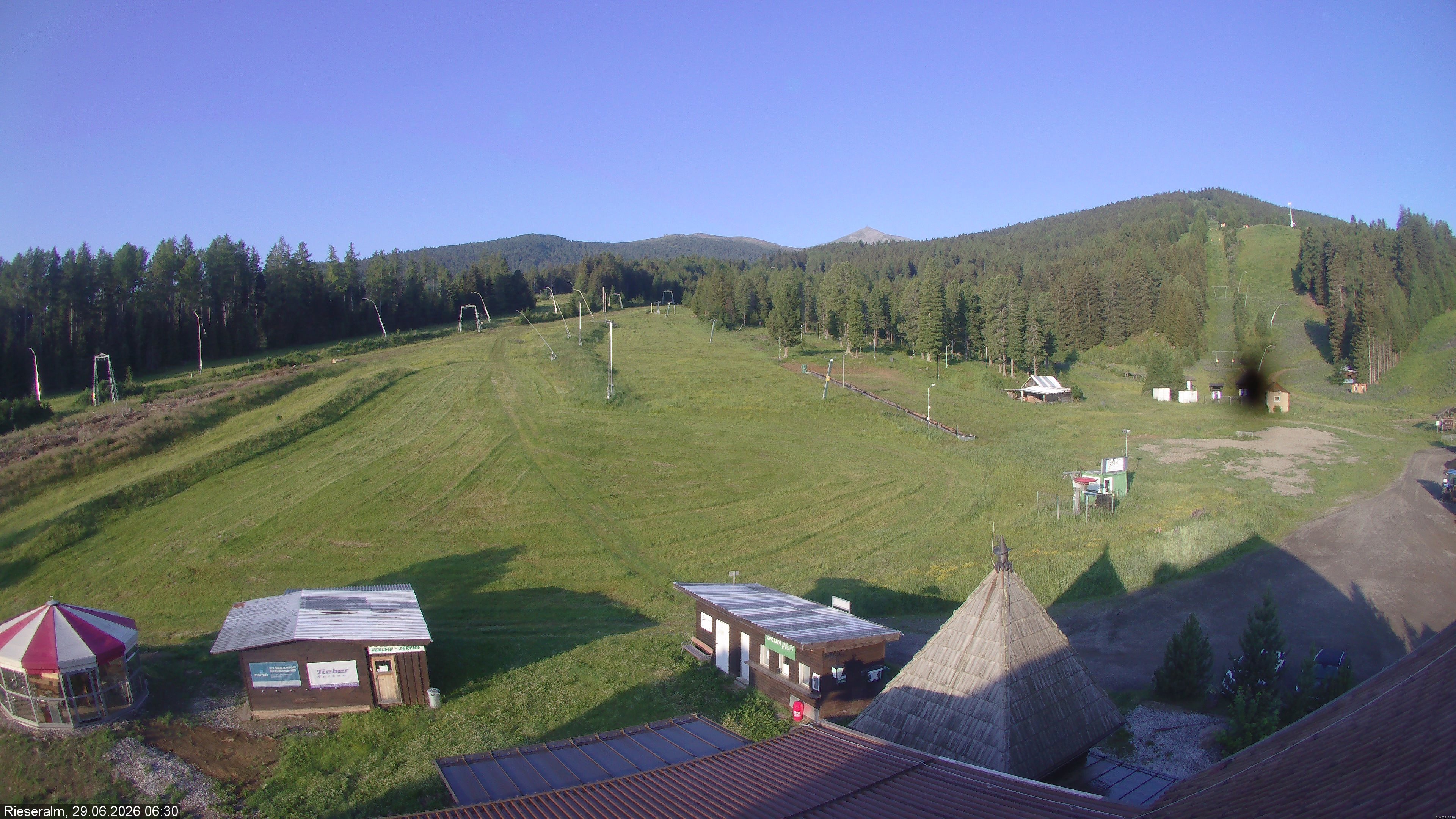 Archiv Foto Webcam Rieseralm im Zirbenland