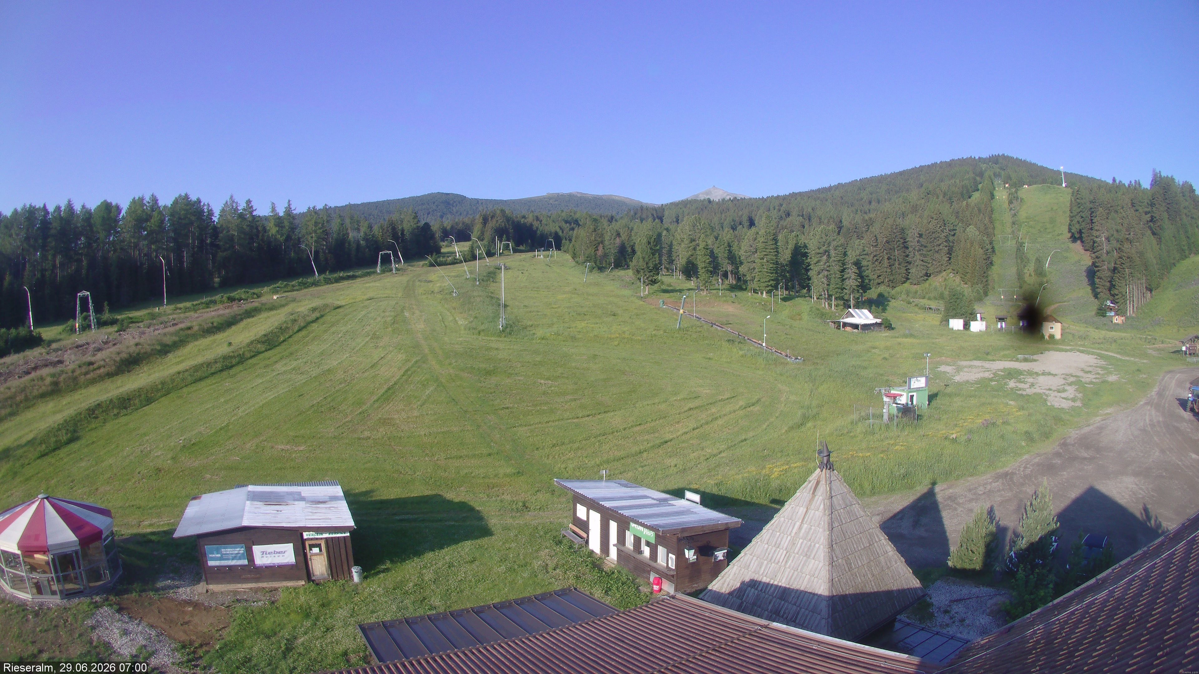 Archiv Foto Webcam Rieseralm im Zirbenland