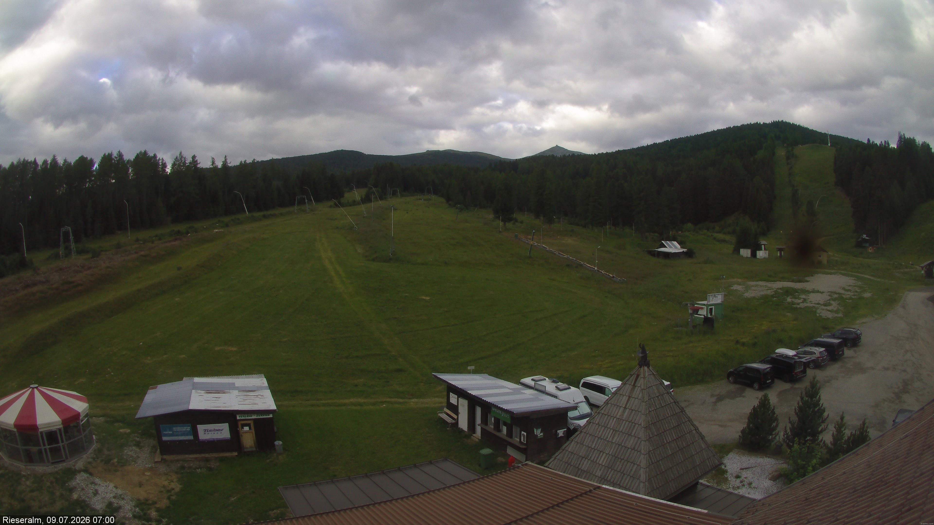 Archiv Foto Webcam Rieseralm im Zirbenland