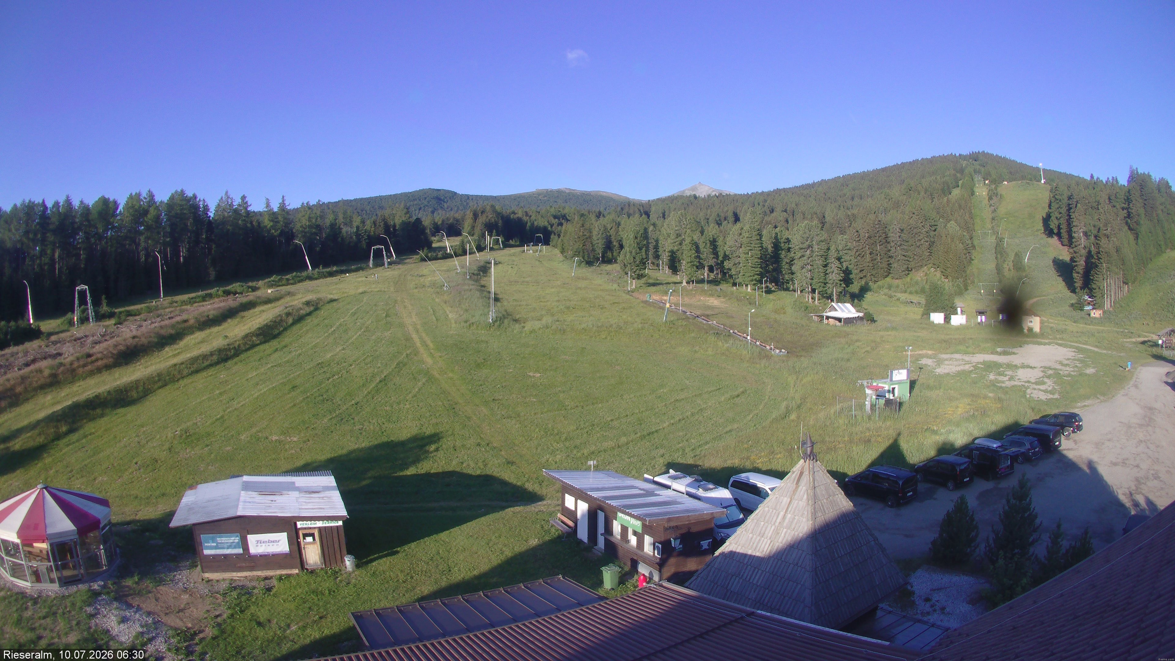 Archiv Foto Webcam Rieseralm im Zirbenland