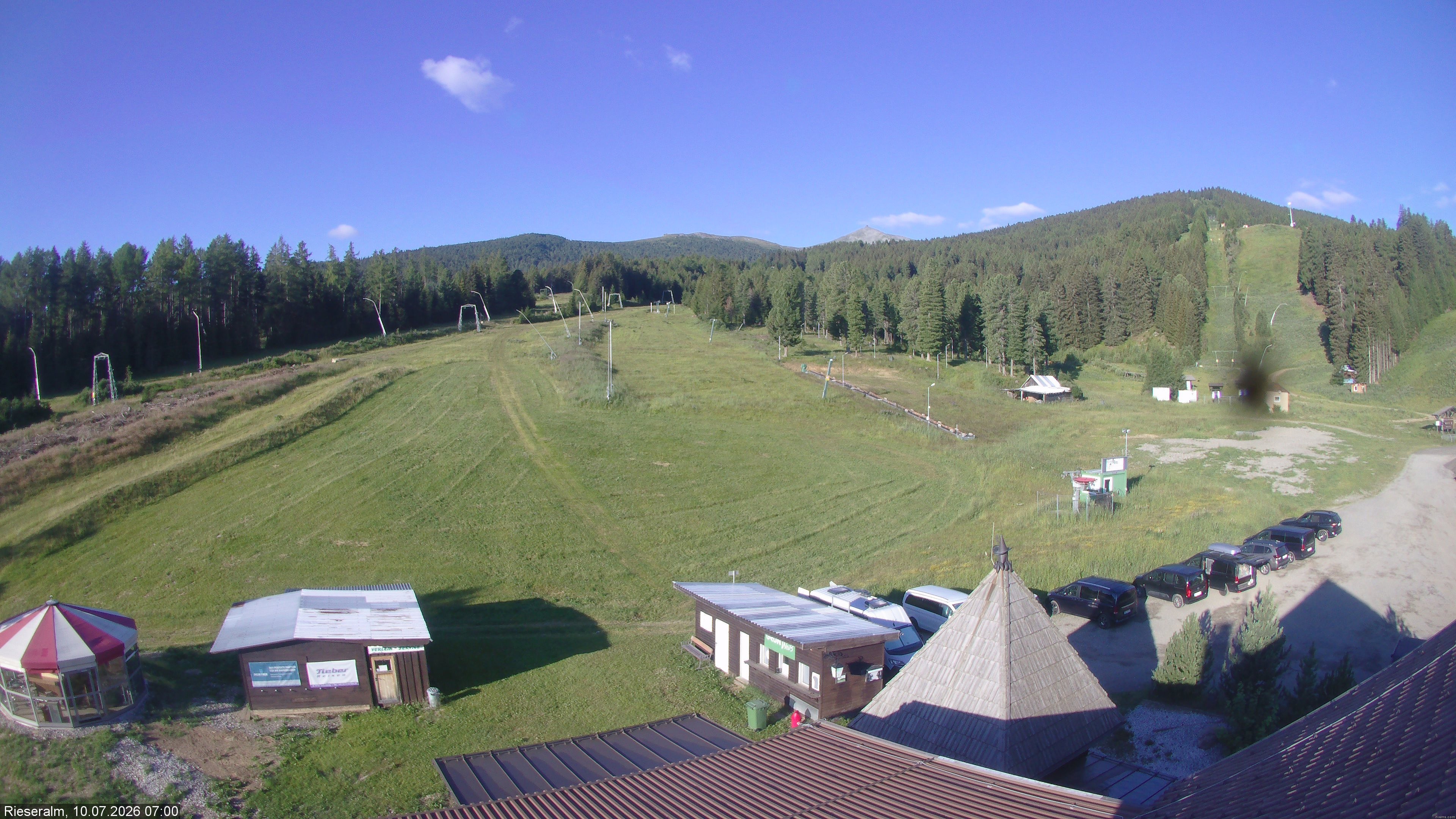 Archiv Foto Webcam Rieseralm im Zirbenland