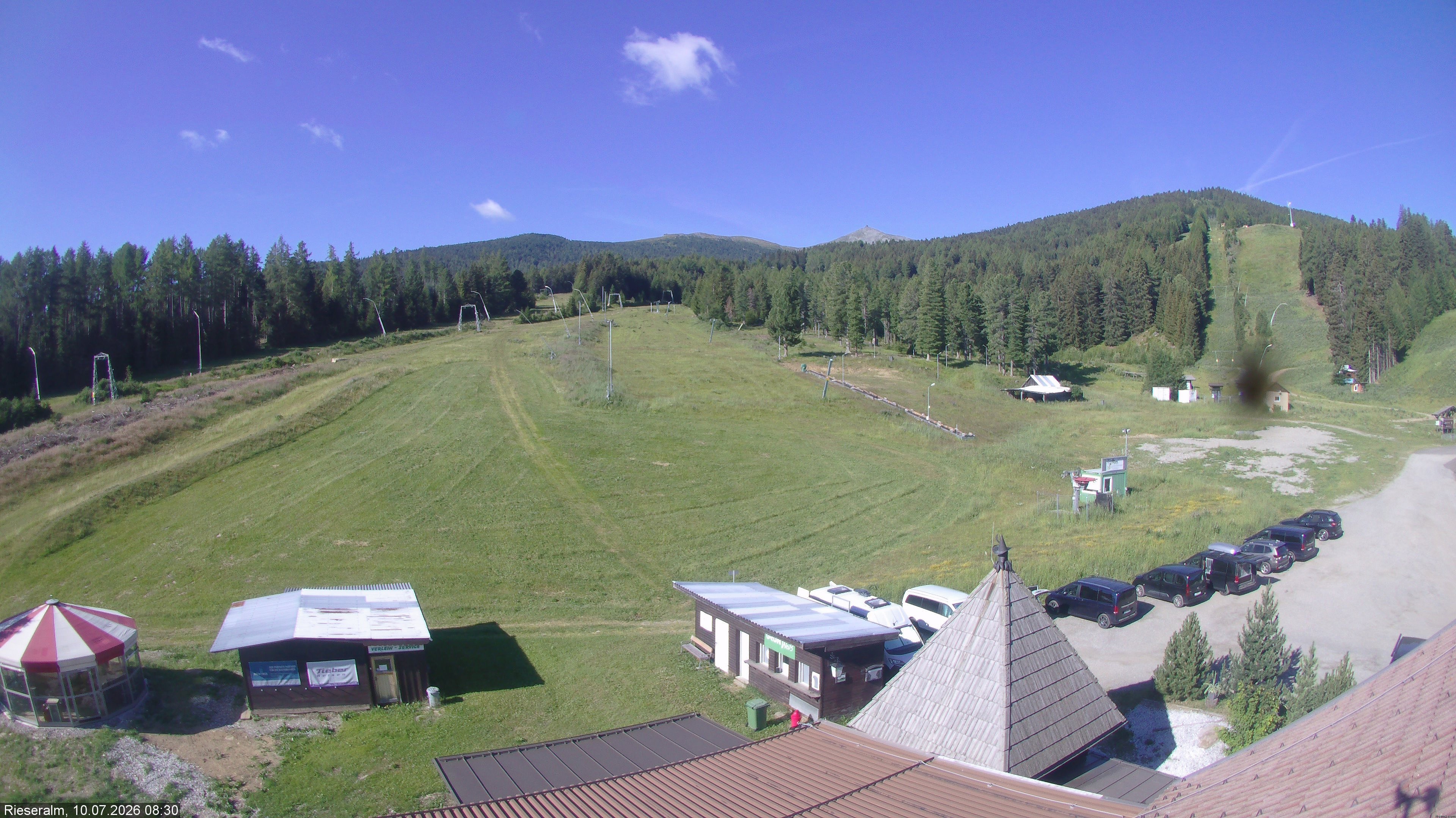 Archiv Foto Webcam Rieseralm im Zirbenland