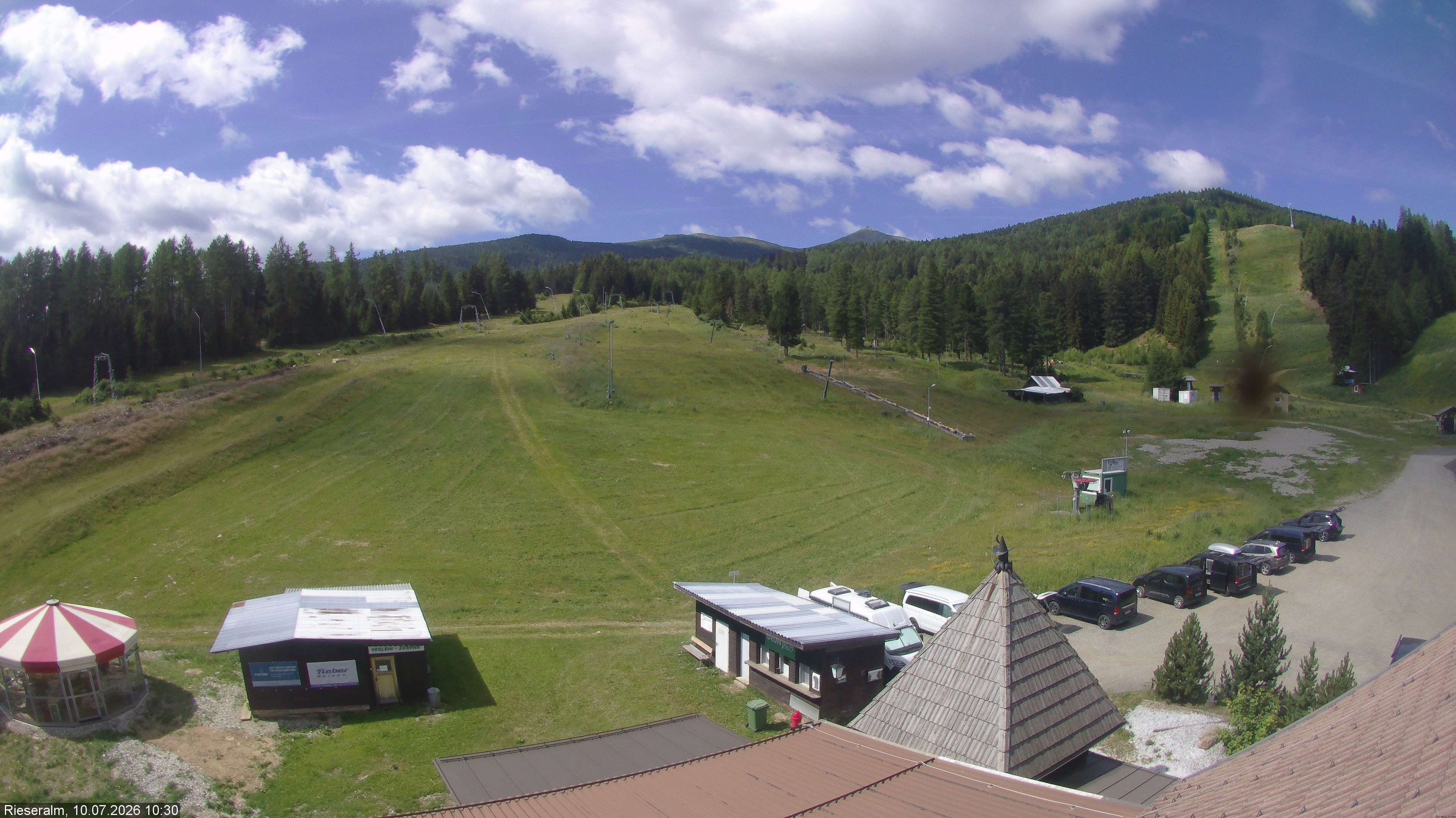 Archiv Foto Webcam Rieseralm im Zirbenland