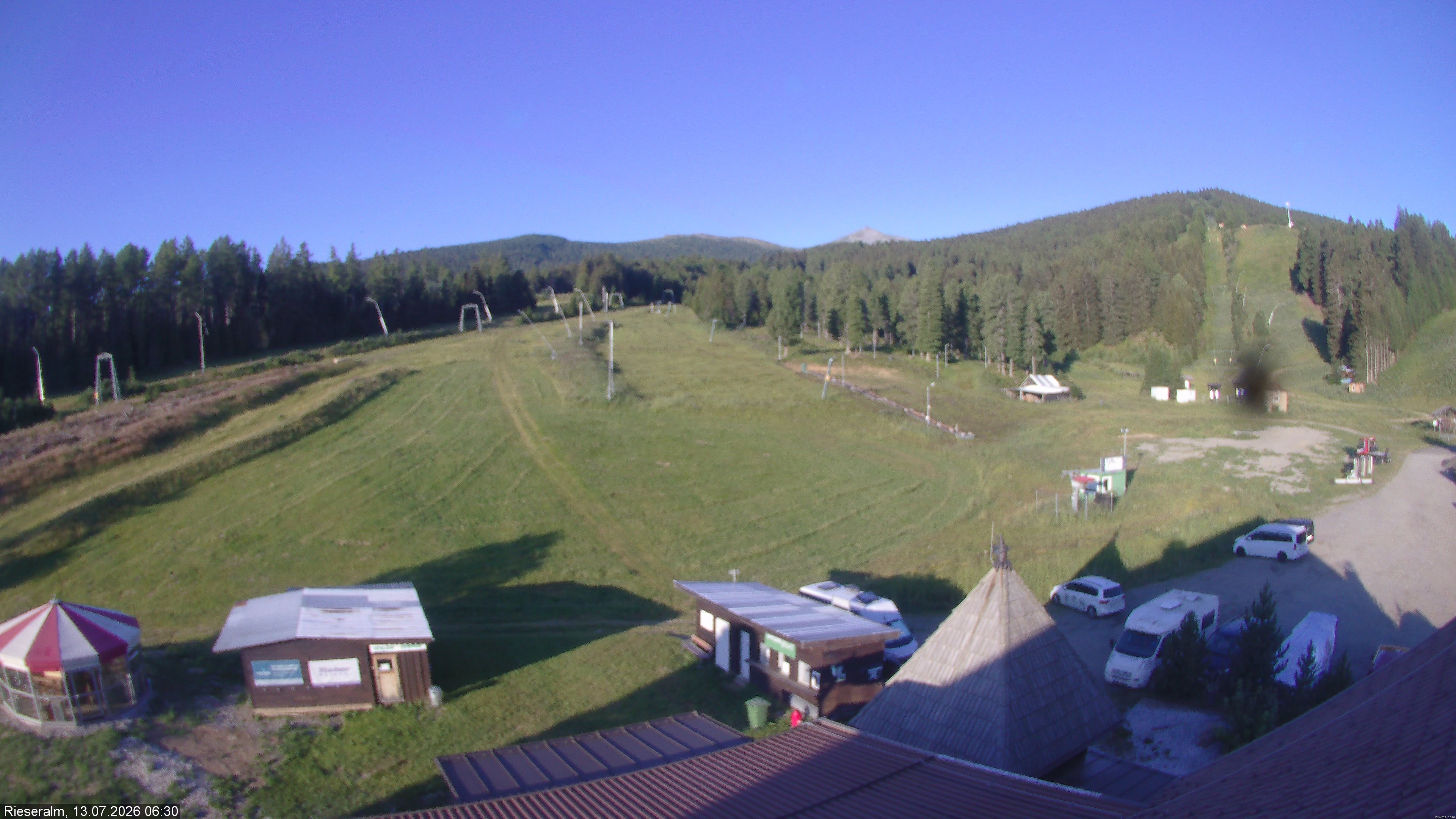Archiv Foto Webcam Rieseralm im Zirbenland