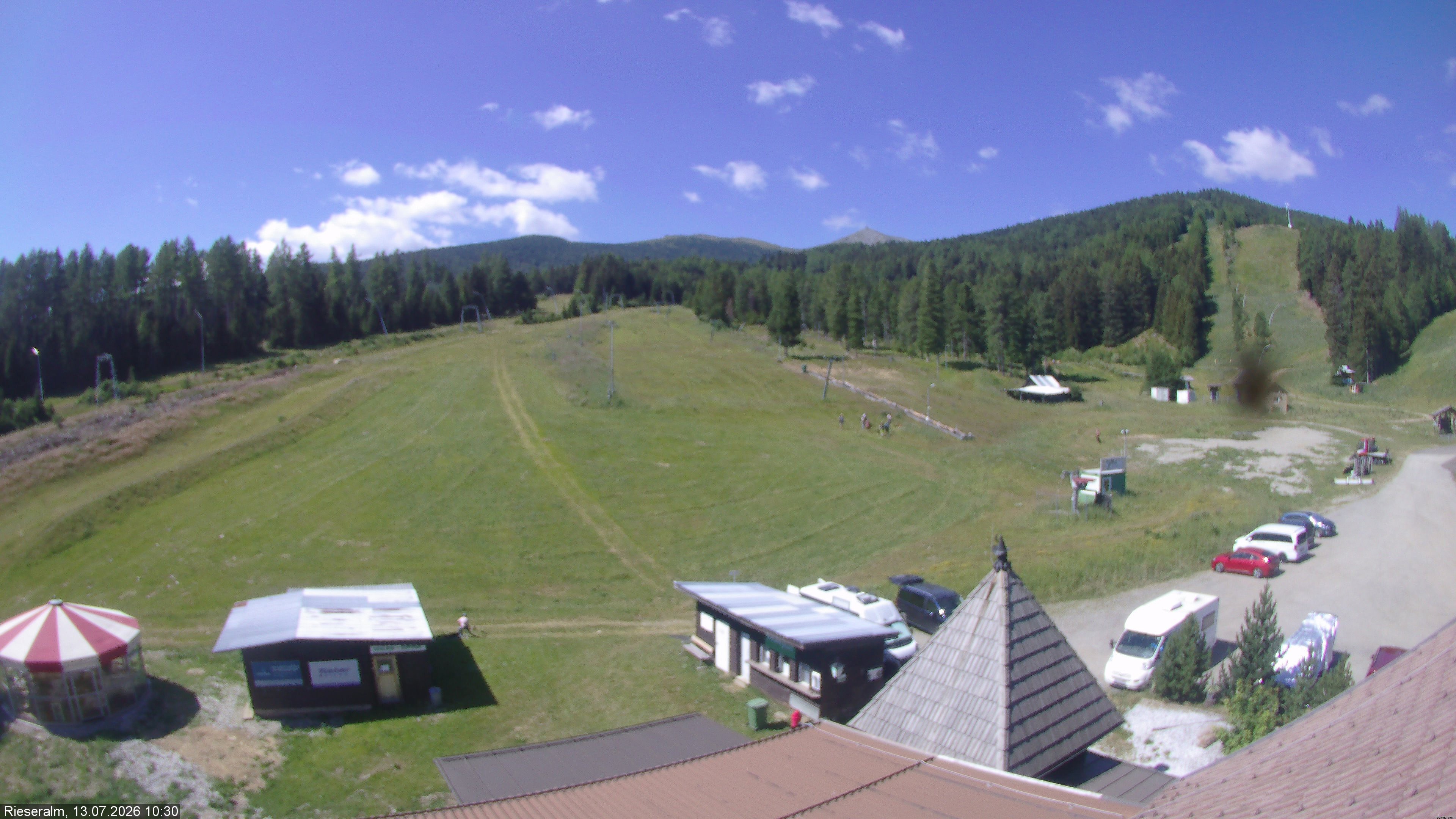 Archiv Foto Webcam Rieseralm im Zirbenland
