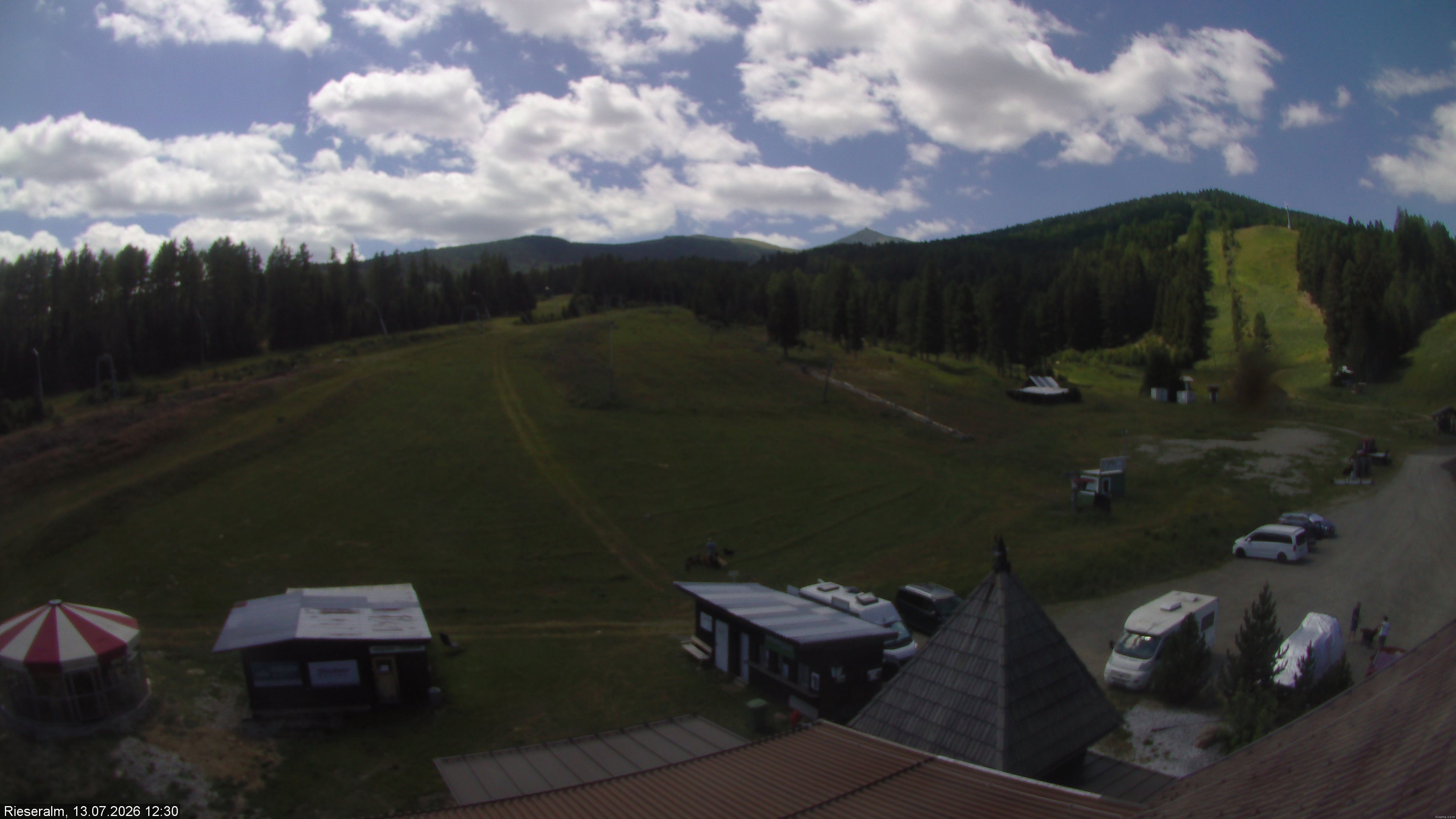 Archiv Foto Webcam Rieseralm im Zirbenland