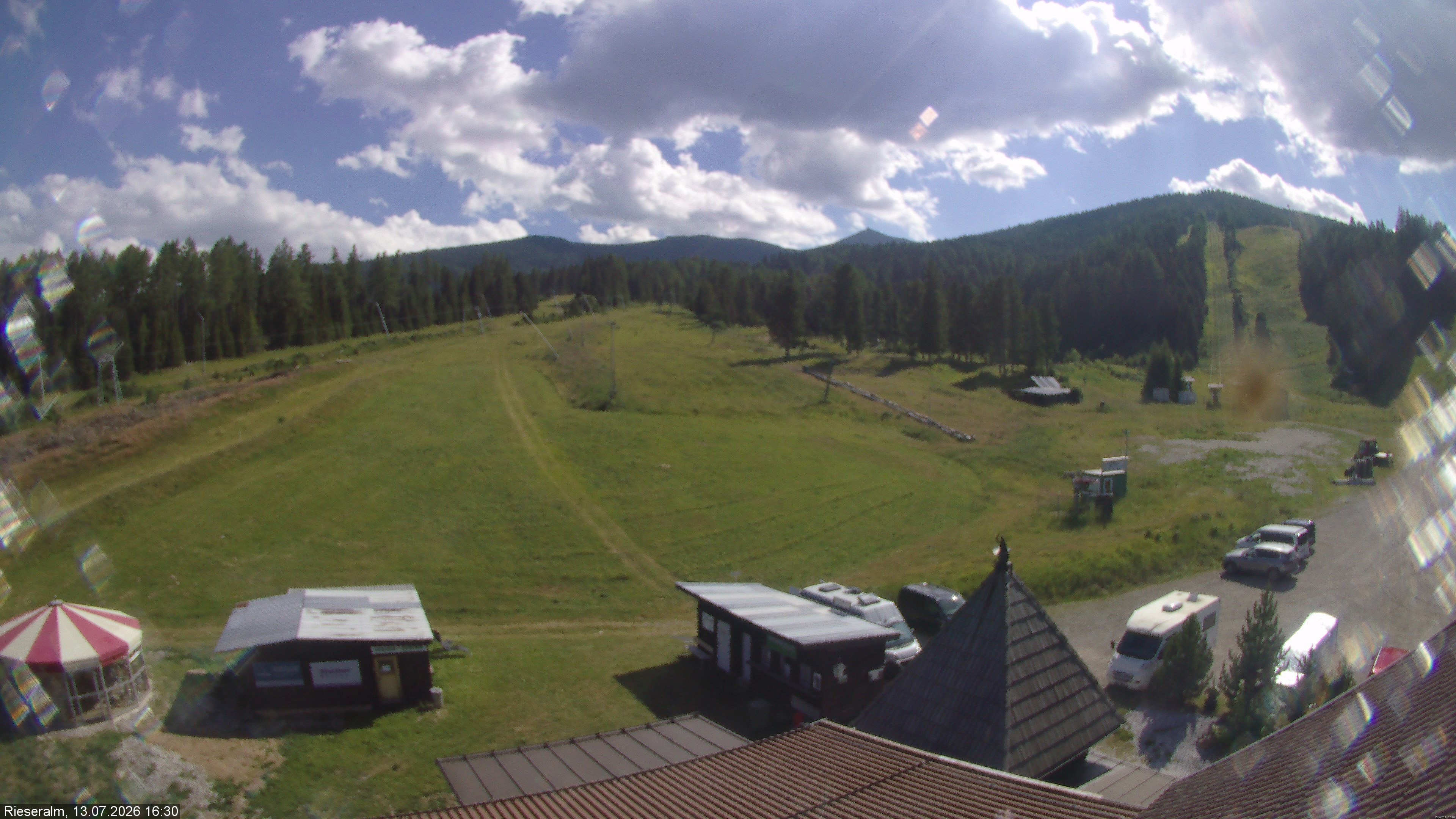 Archiv Foto Webcam Rieseralm im Zirbenland