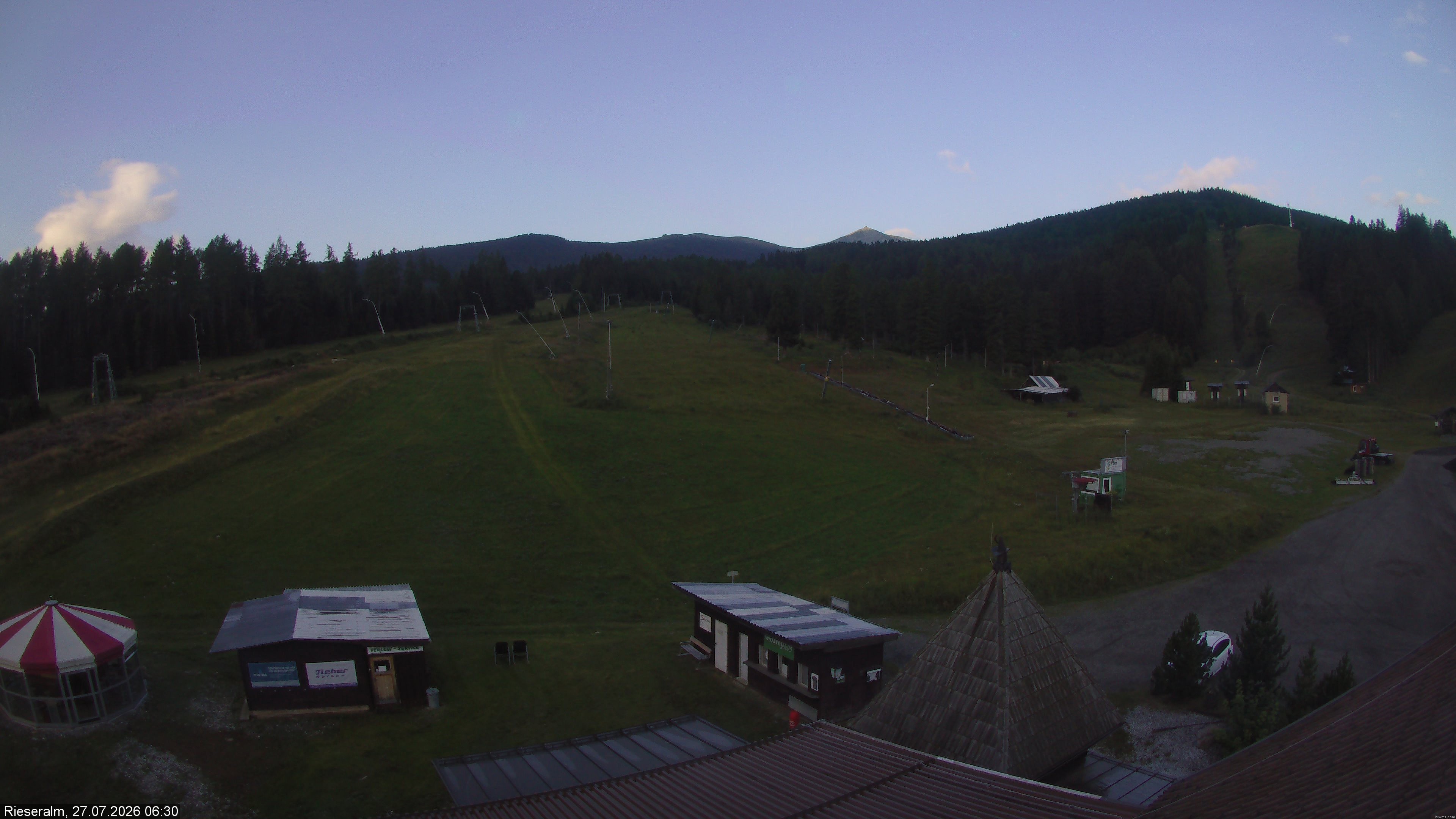 Archiv Foto Webcam Rieseralm im Zirbenland