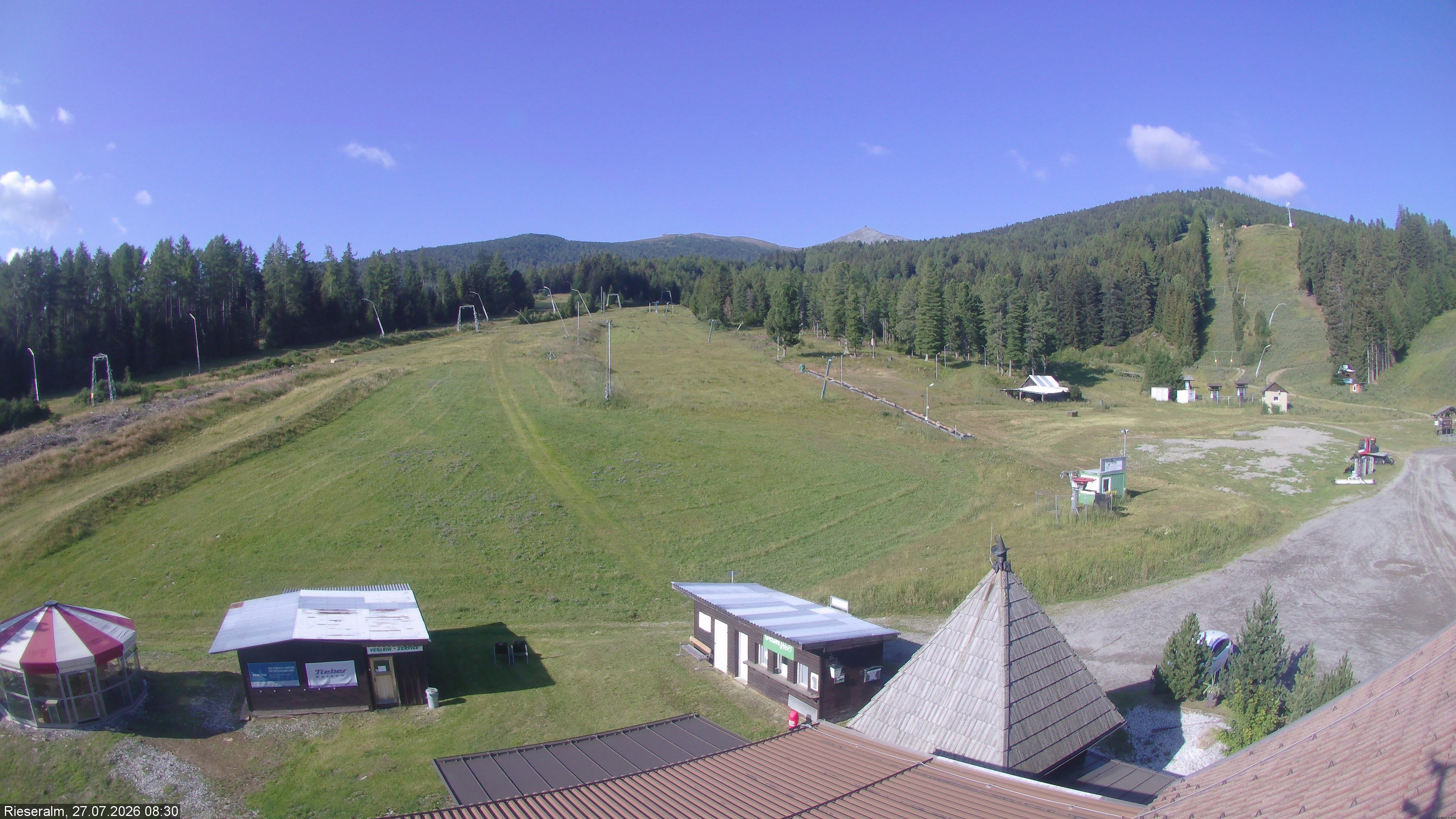 Archiv Foto Webcam Rieseralm im Zirbenland