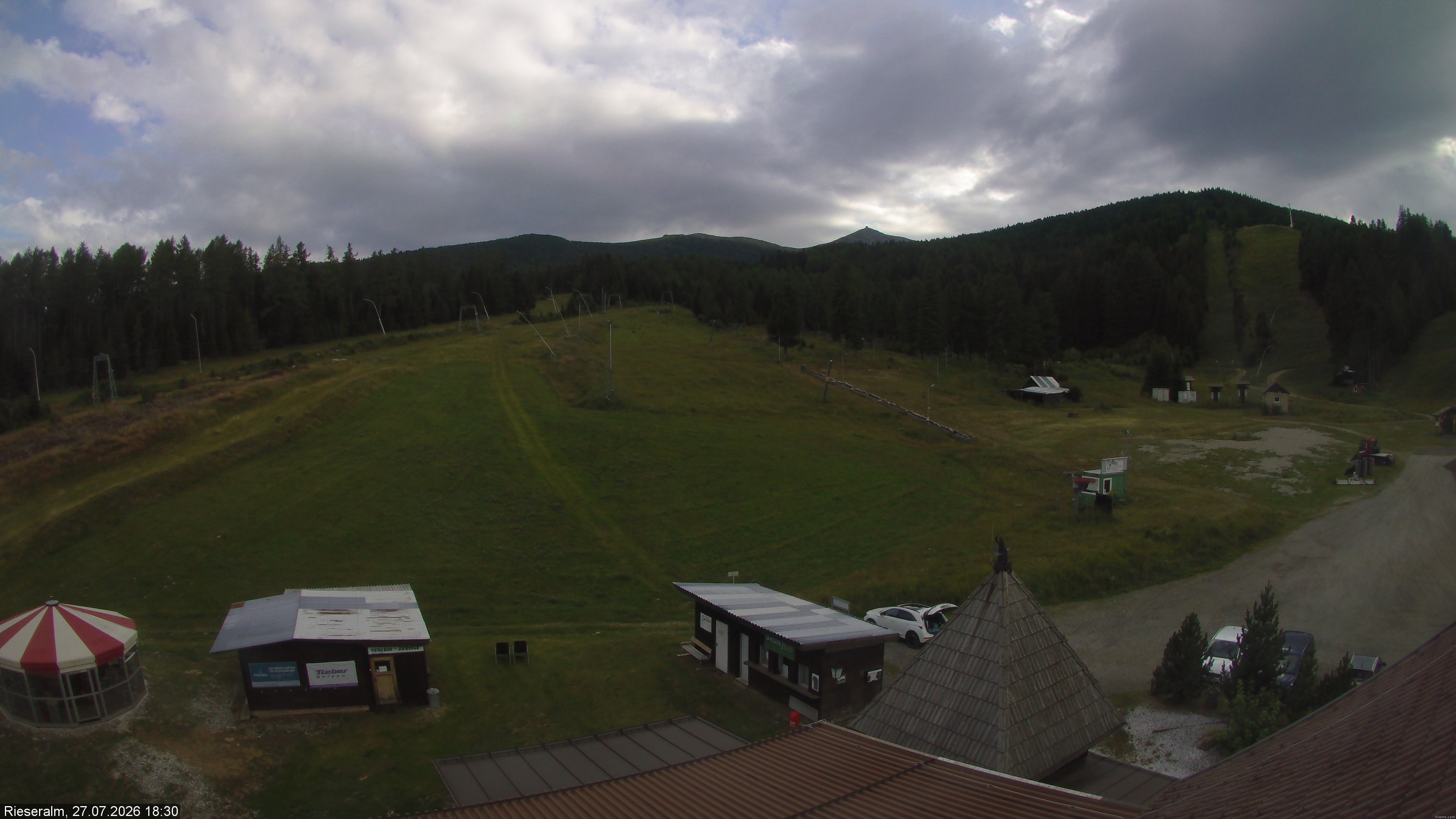 Archiv Foto Webcam Rieseralm im Zirbenland