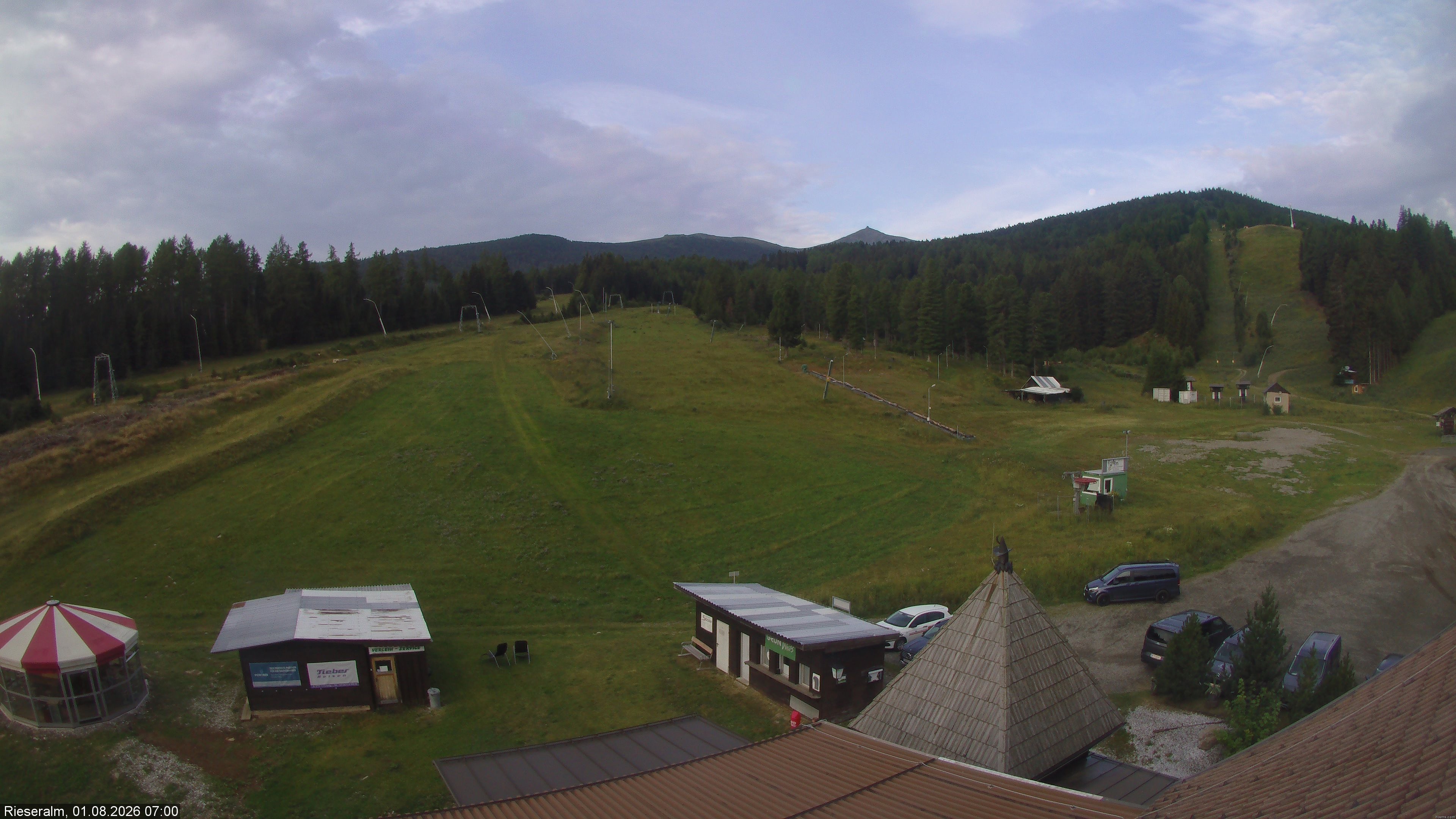Archiv Foto Webcam Rieseralm im Zirbenland