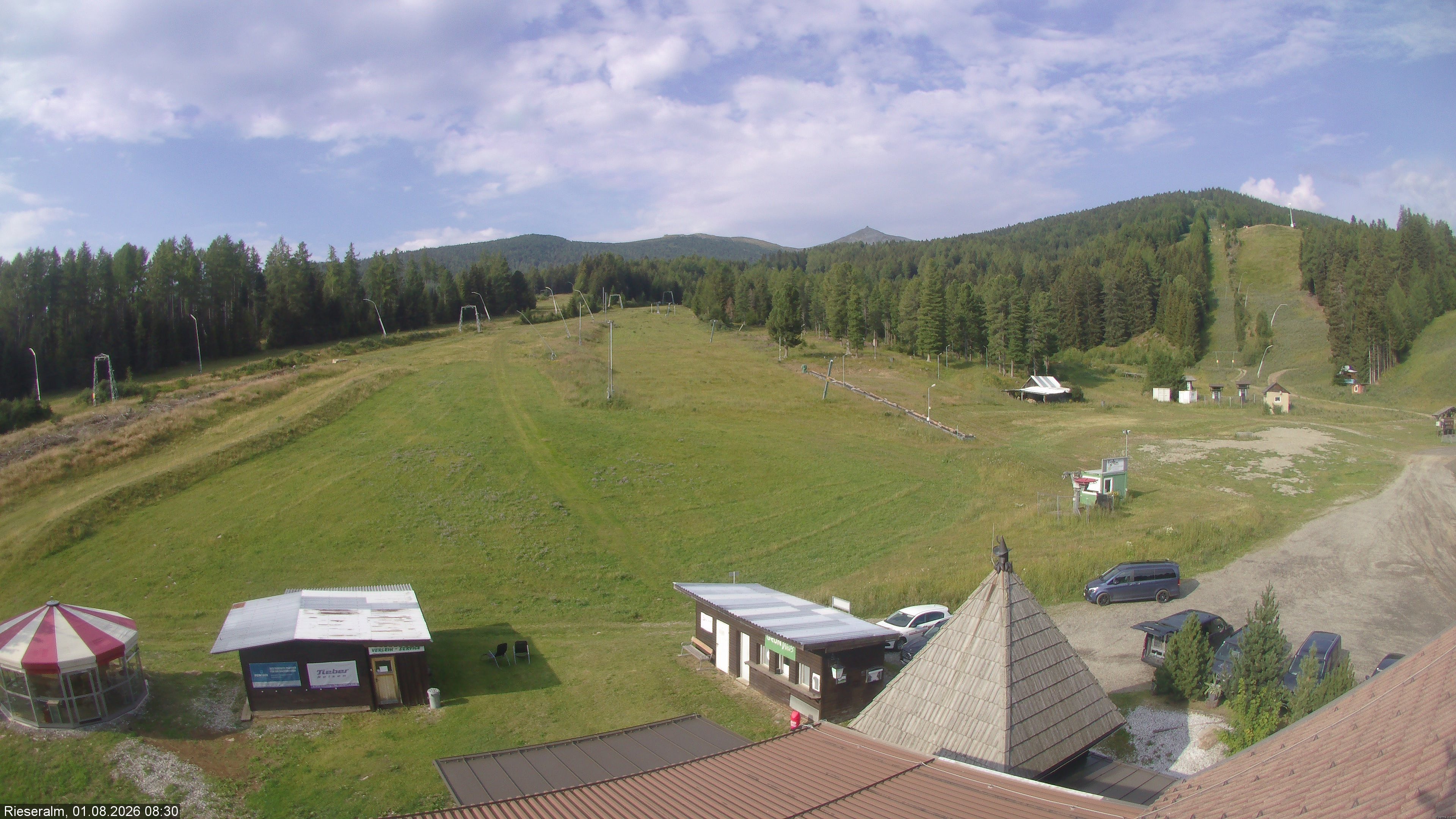 Archiv Foto Webcam Rieseralm im Zirbenland