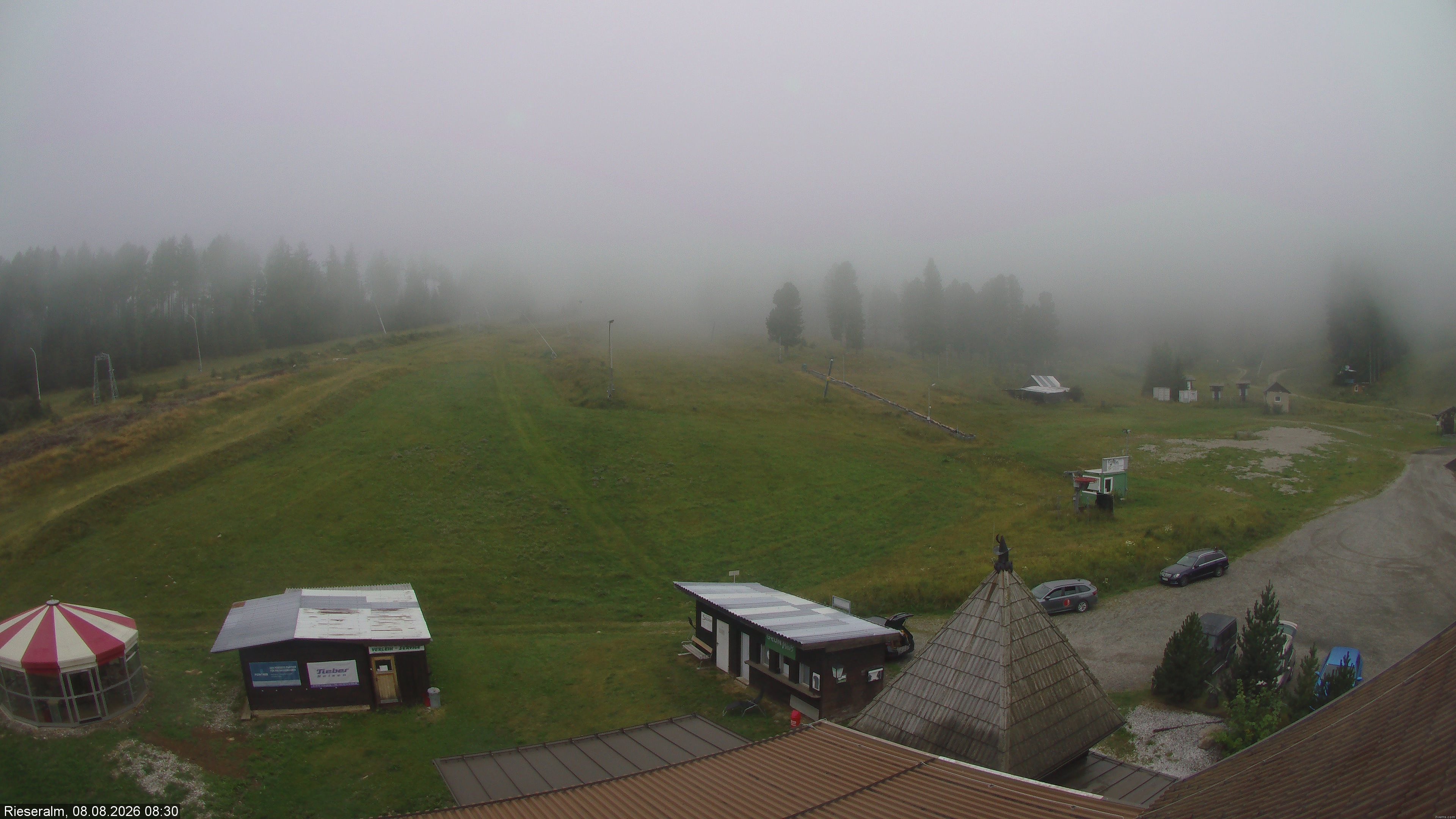 Archived image Webcam Ski resort Rieseralm (Zirbenland)