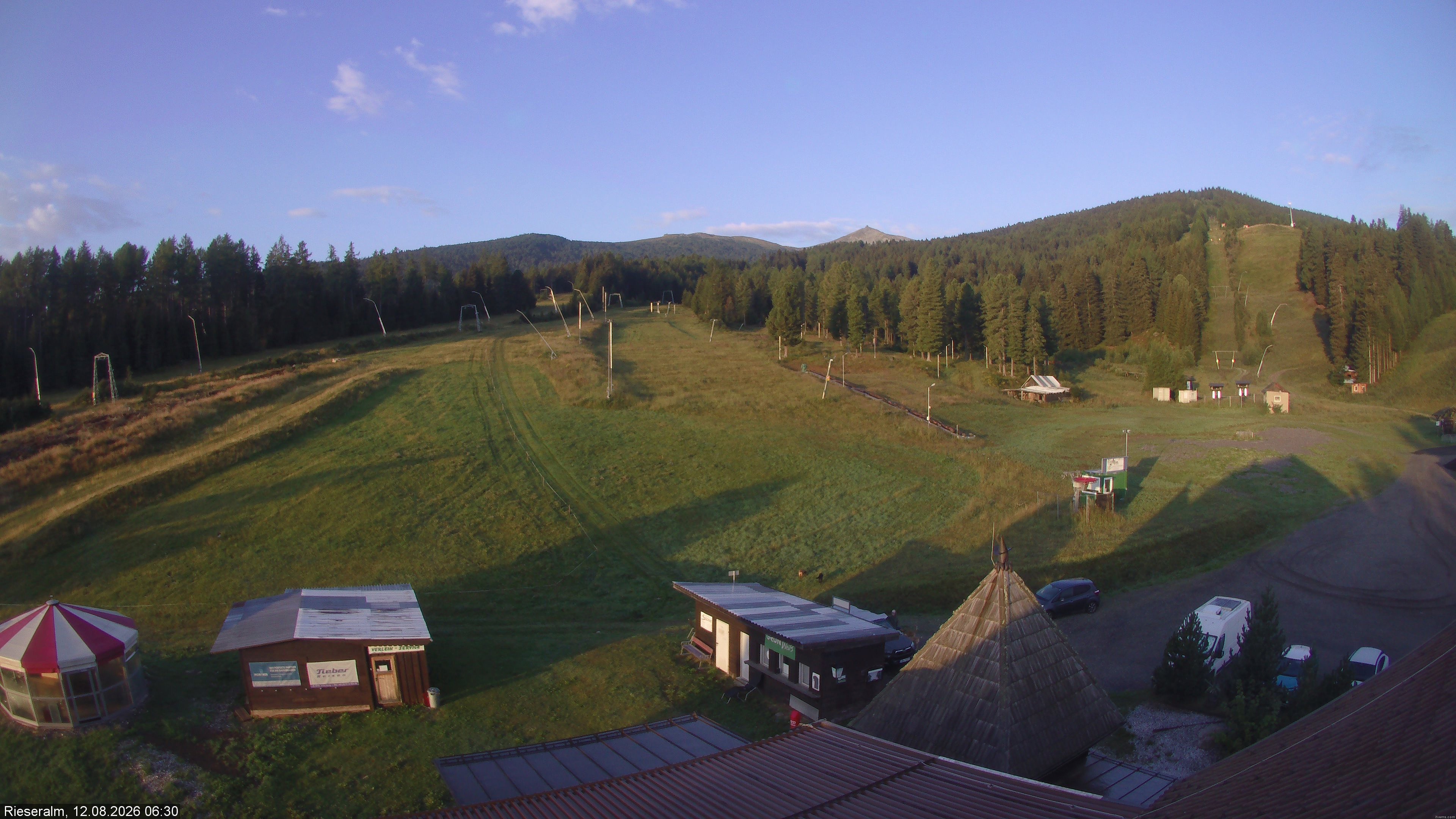 Archiv Foto Webcam Rieseralm im Zirbenland