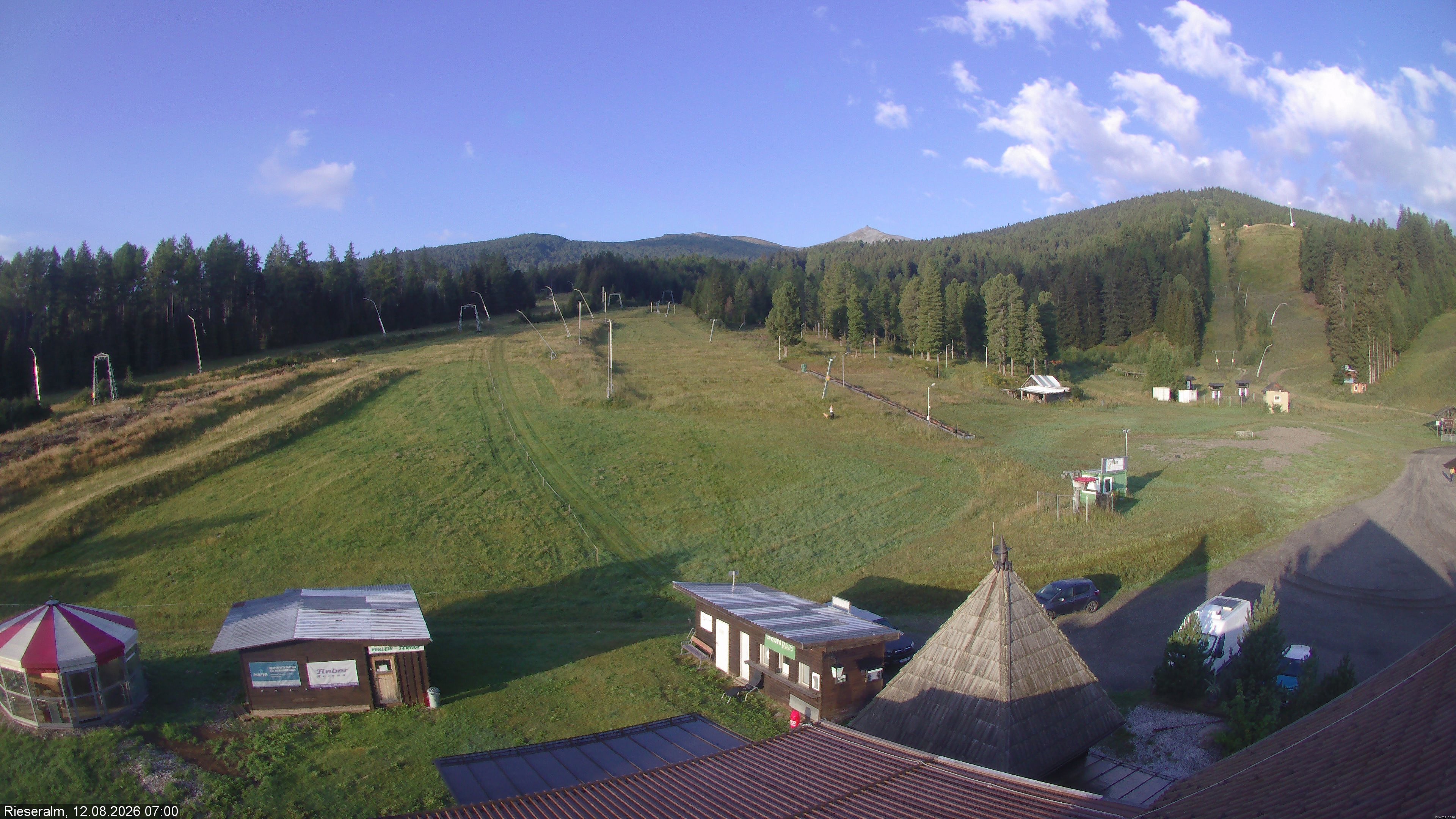 Archiv Foto Webcam Rieseralm im Zirbenland