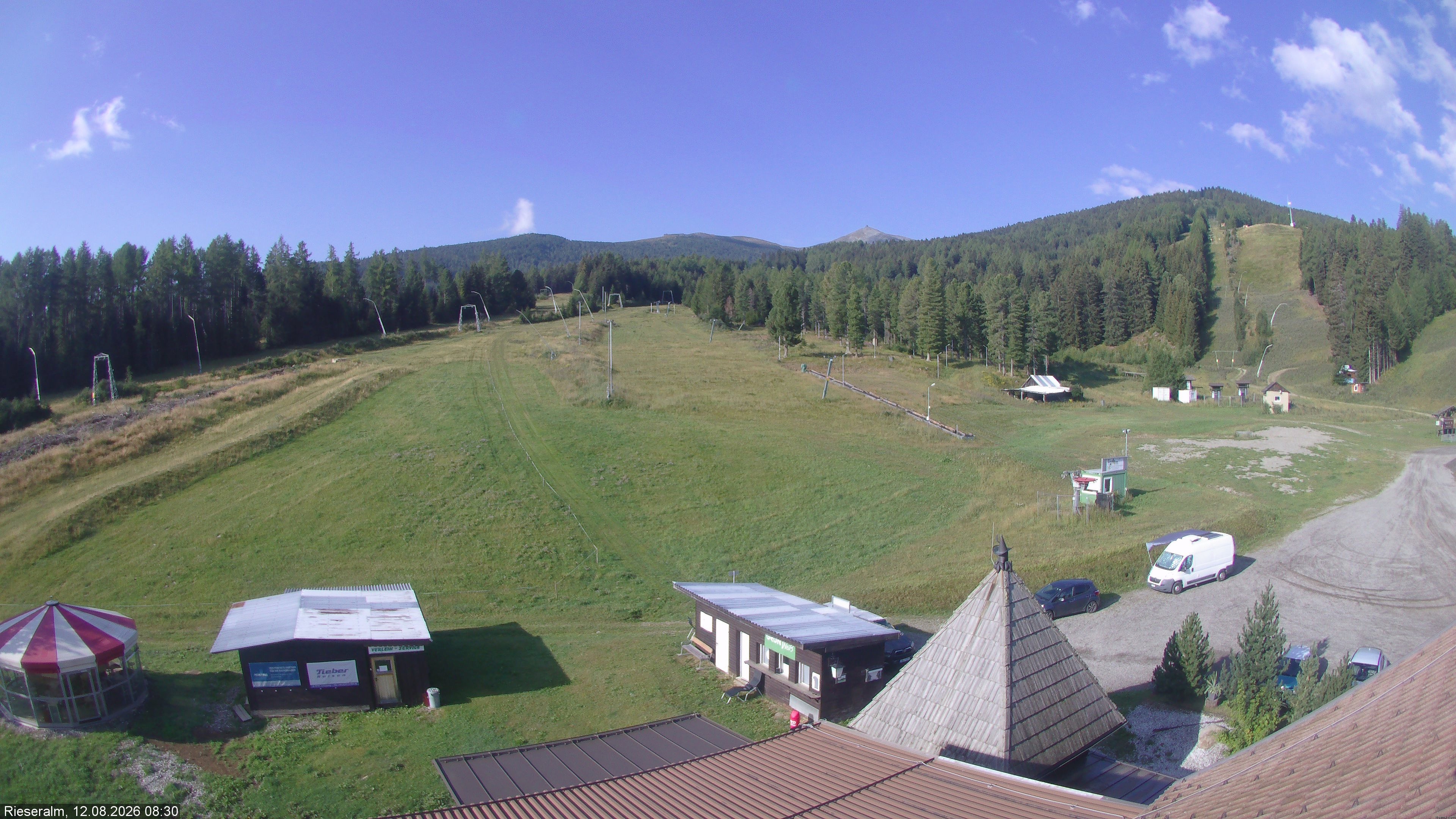 Archiv Foto Webcam Rieseralm im Zirbenland