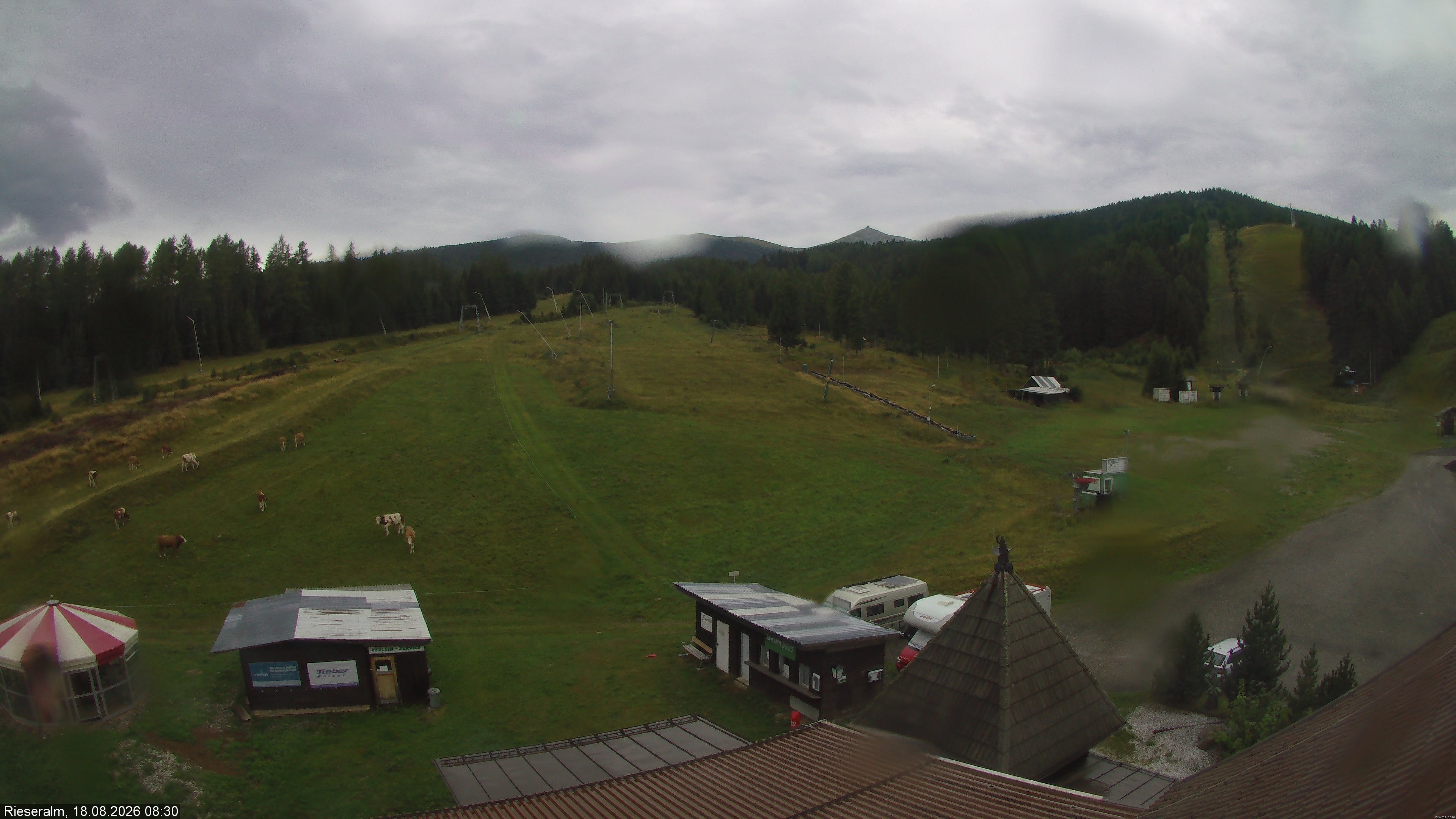 Archiv Foto Webcam Rieseralm im Zirbenland