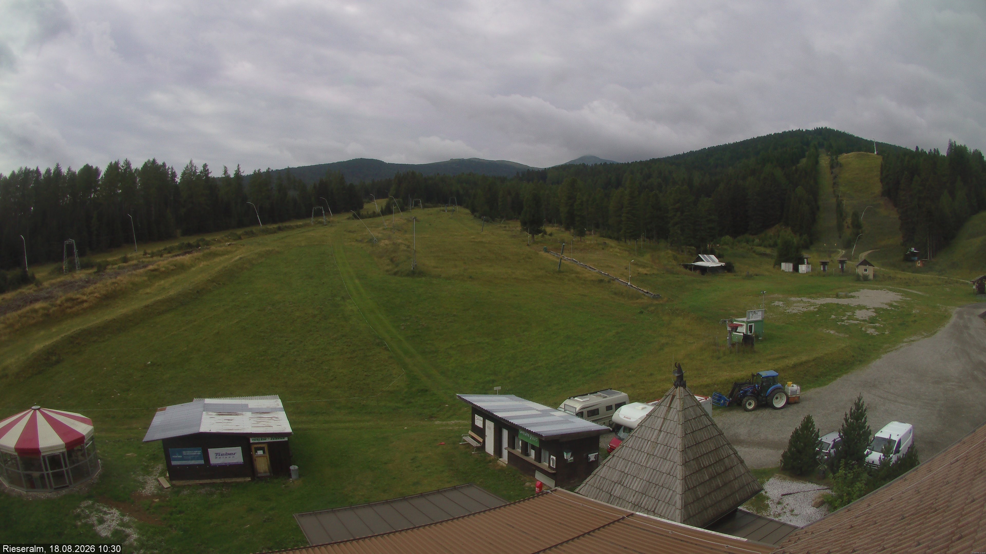 Archiv Foto Webcam Rieseralm im Zirbenland