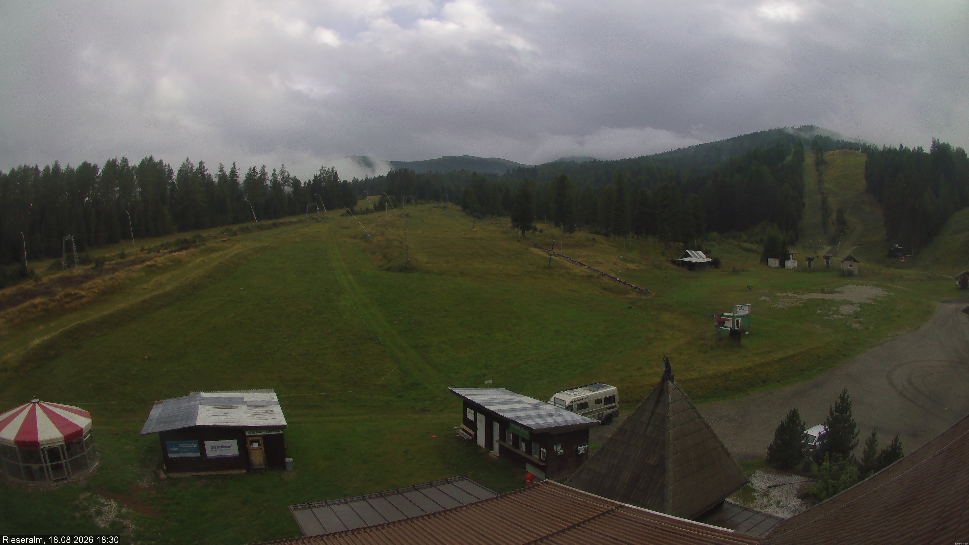 Archiv Foto Webcam Rieseralm im Zirbenland