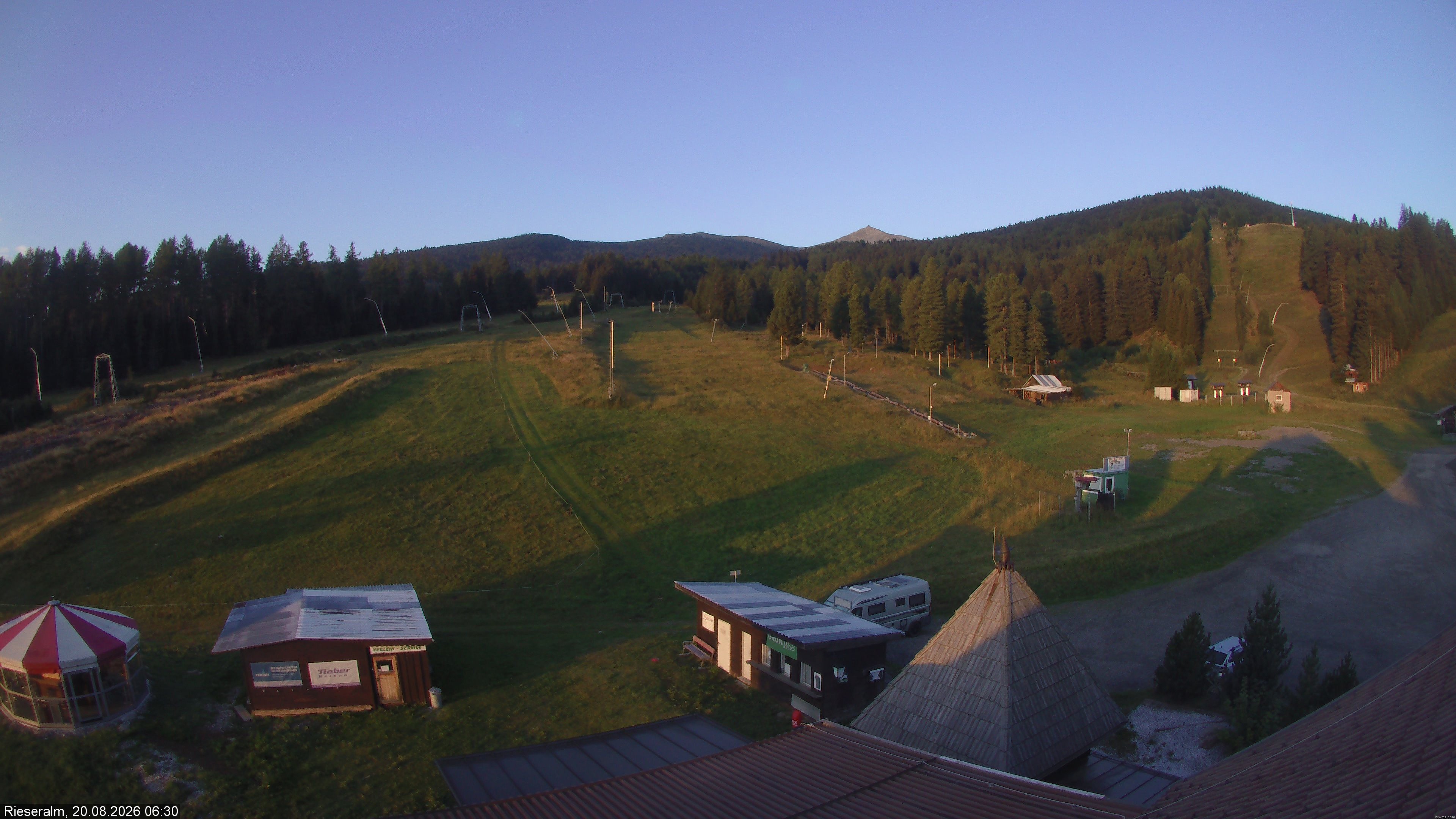 Archiv Foto Webcam Rieseralm im Zirbenland