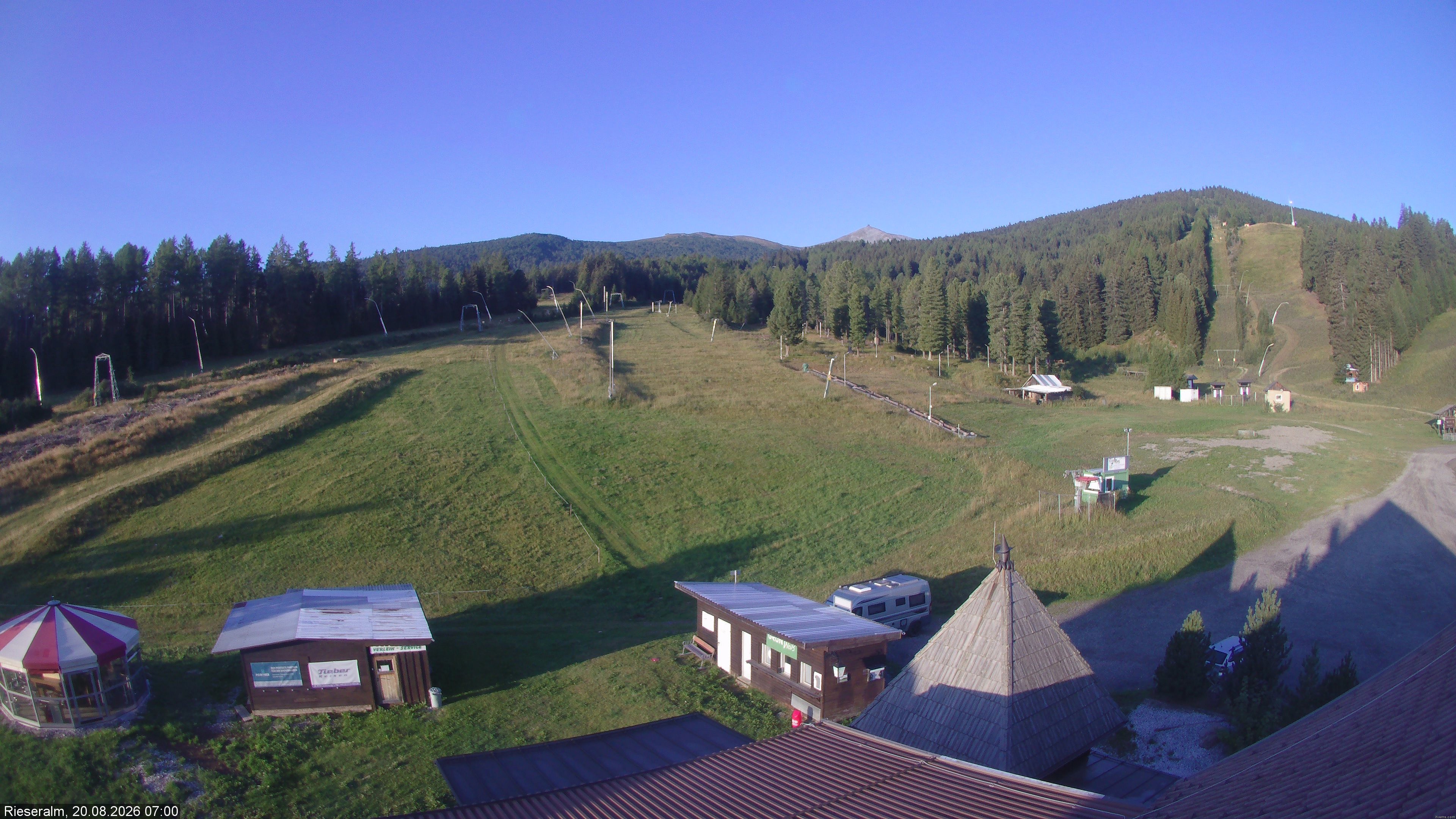 Archiv Foto Webcam Rieseralm im Zirbenland