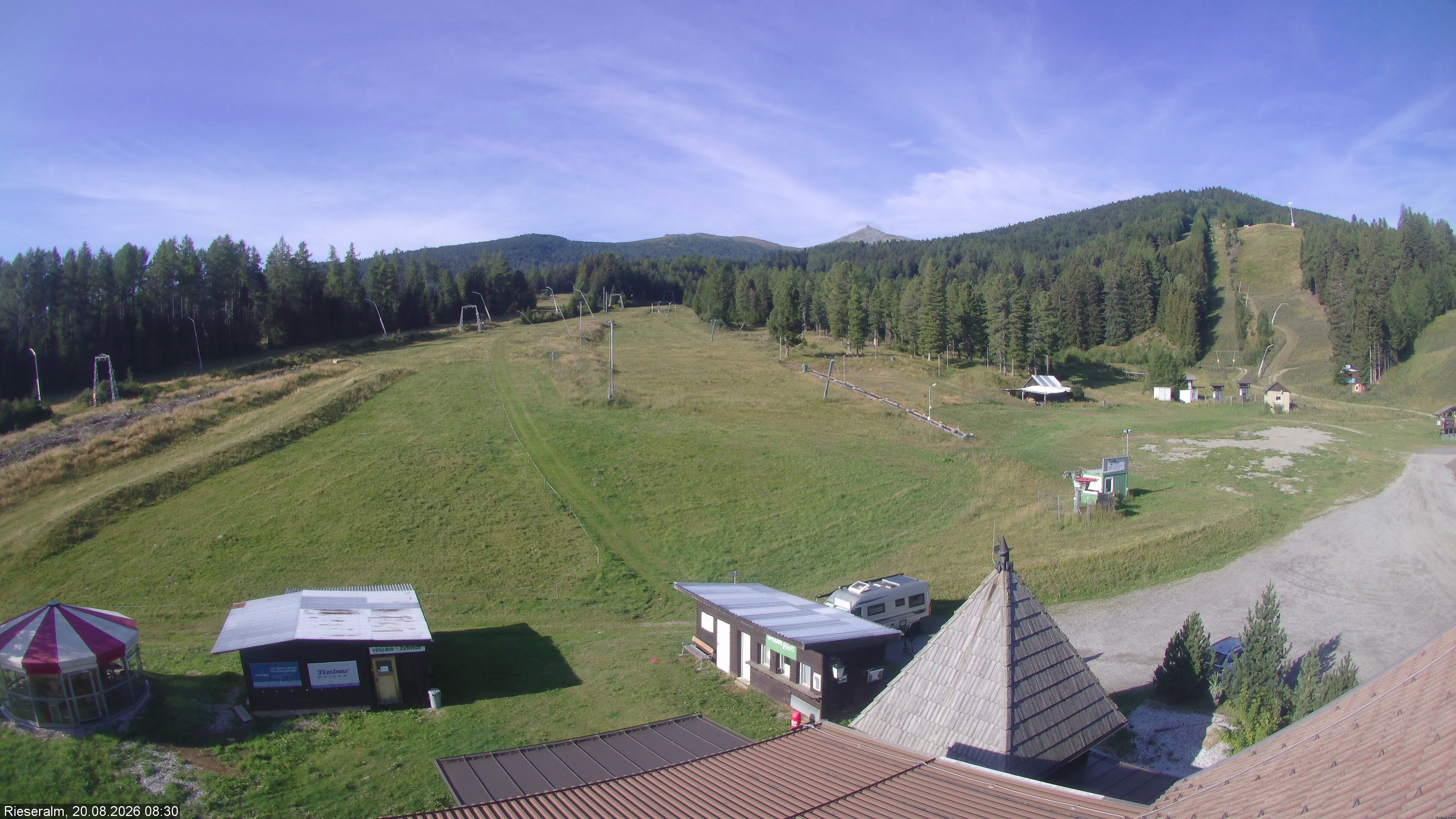 Archiv Foto Webcam Rieseralm im Zirbenland