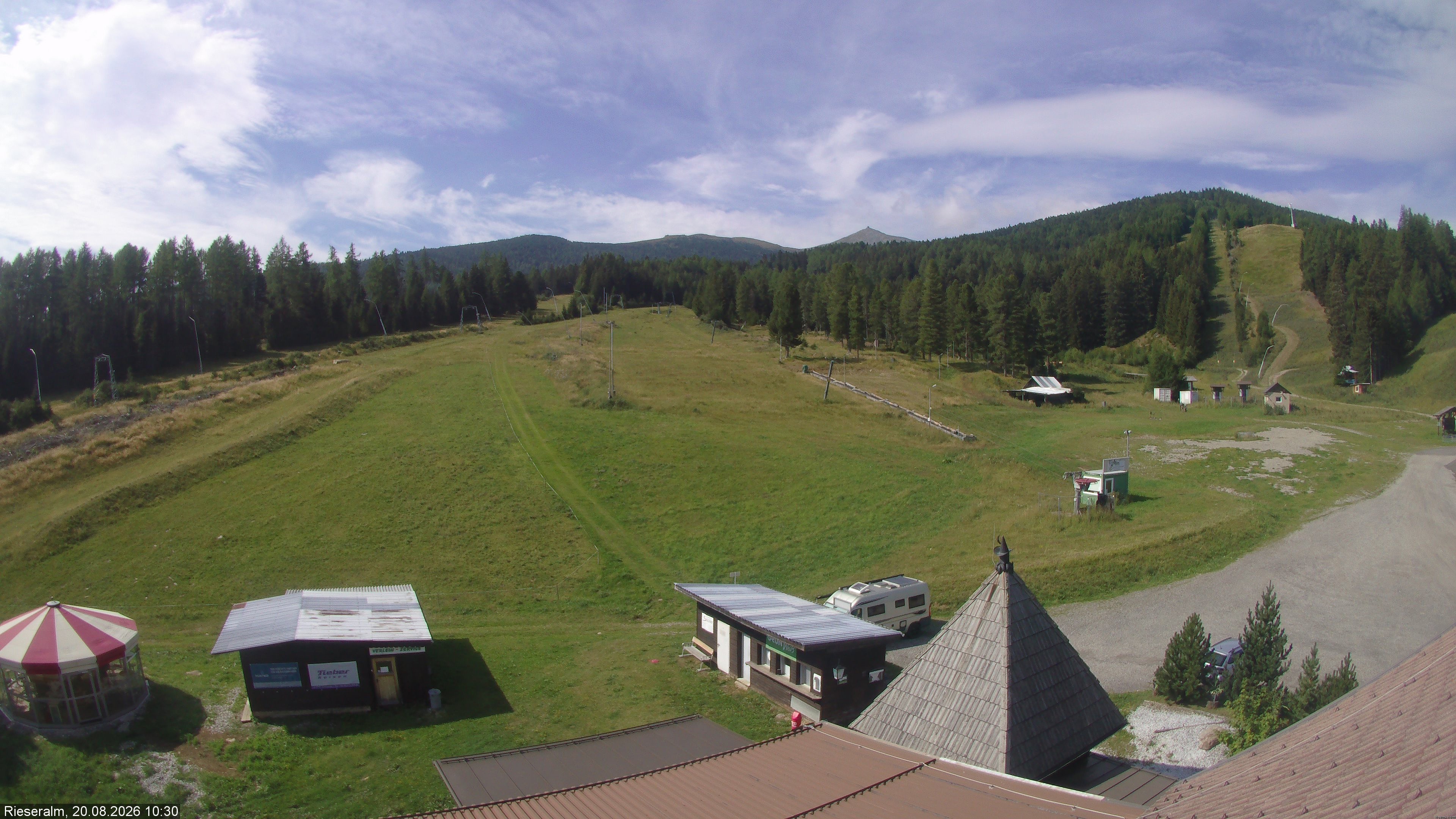 Archiv Foto Webcam Rieseralm im Zirbenland