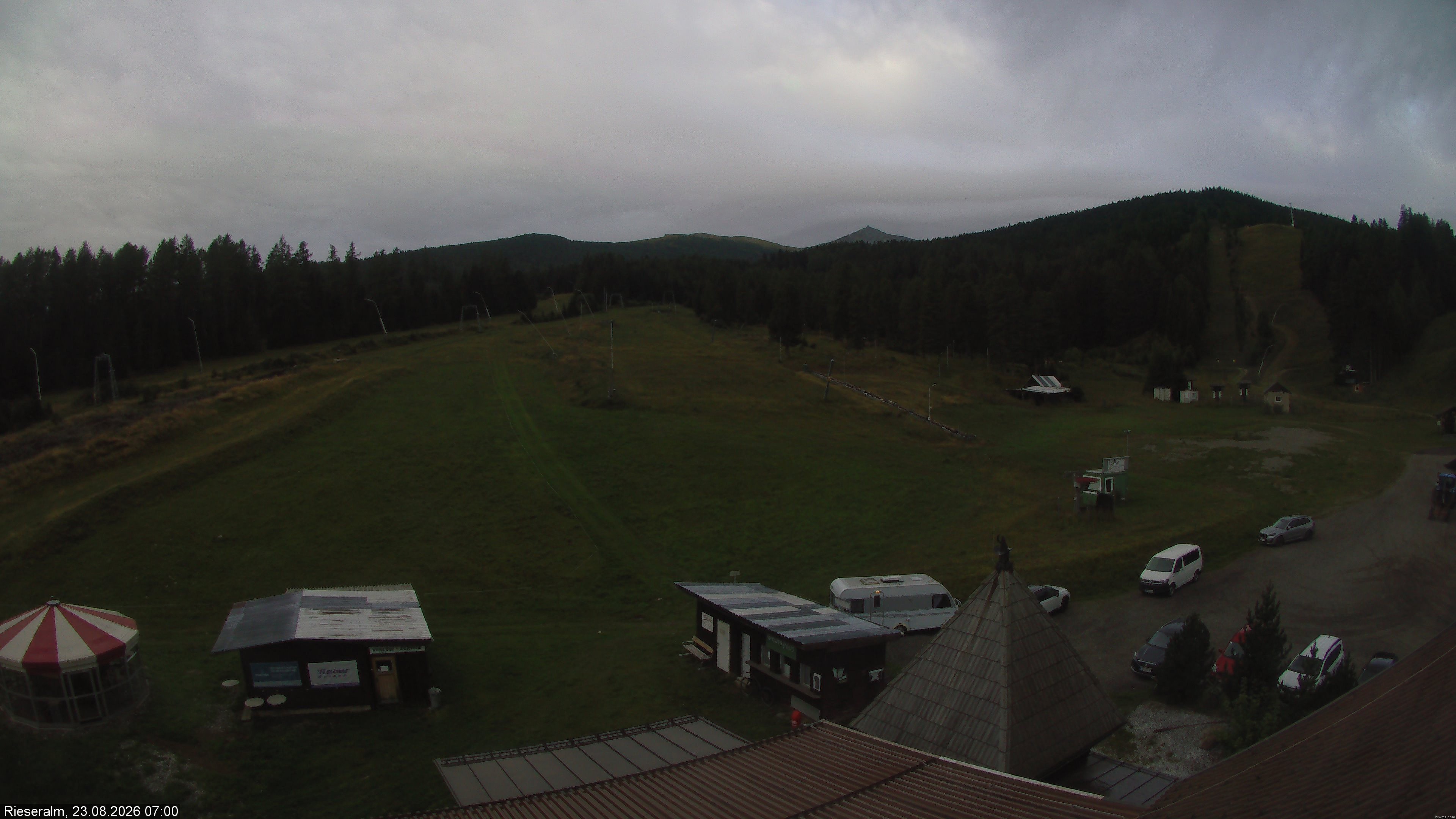 Archiv Foto Webcam Rieseralm im Zirbenland