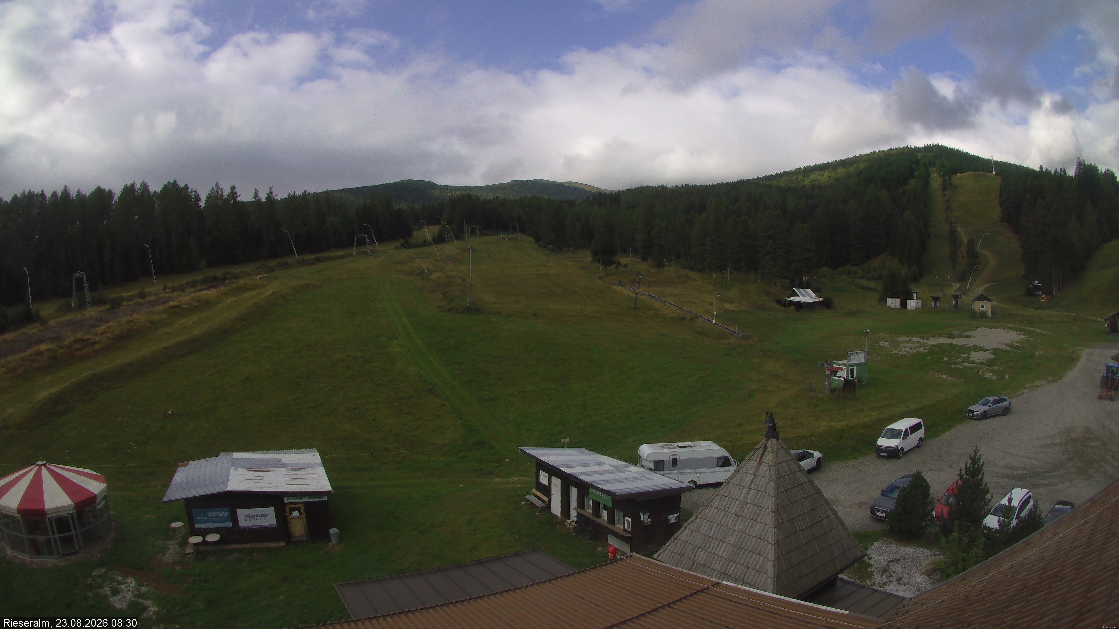 Archiv Foto Webcam Rieseralm im Zirbenland