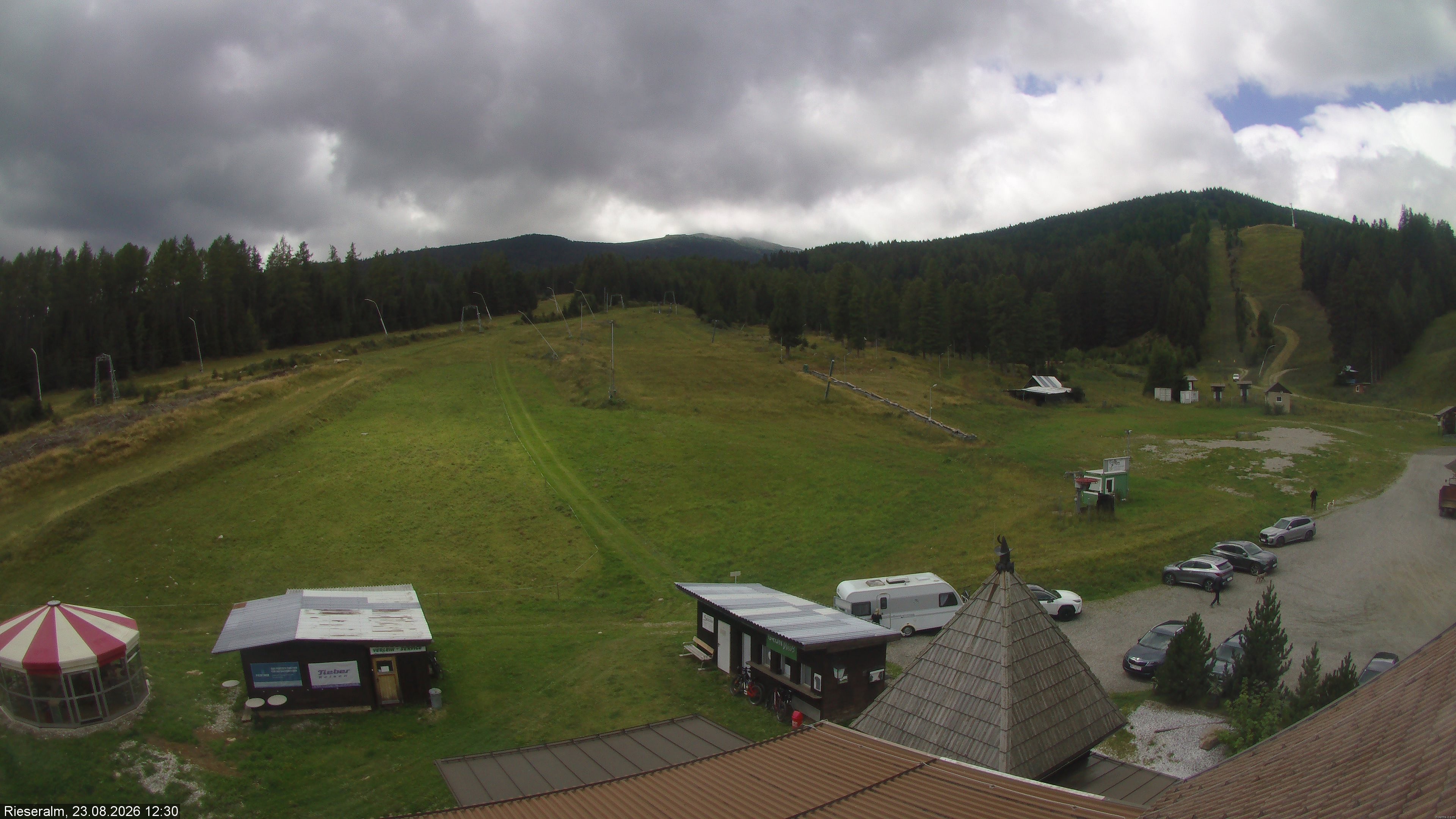 Archiv Foto Webcam Rieseralm im Zirbenland