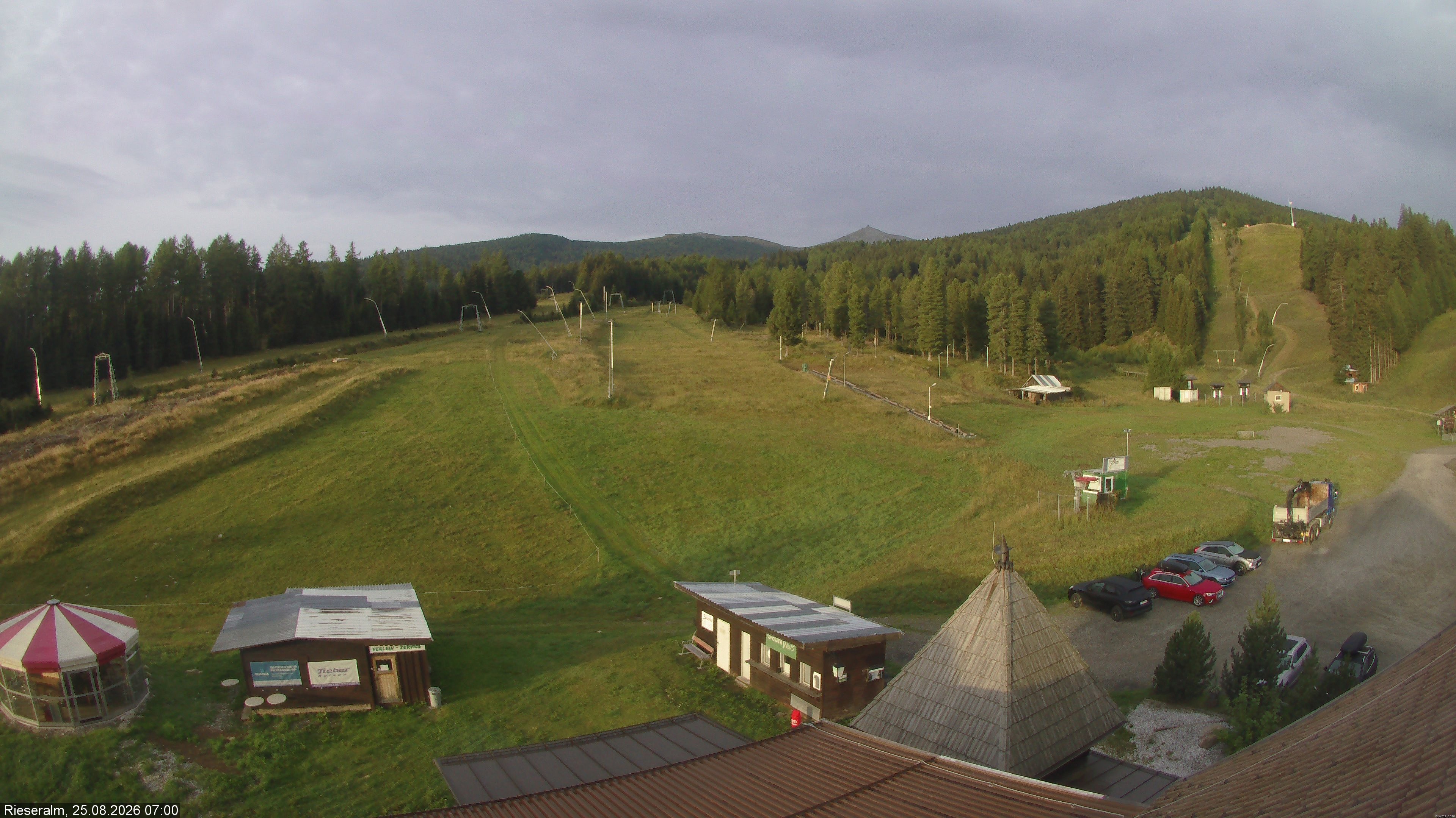 Archiv Foto Webcam Rieseralm im Zirbenland
