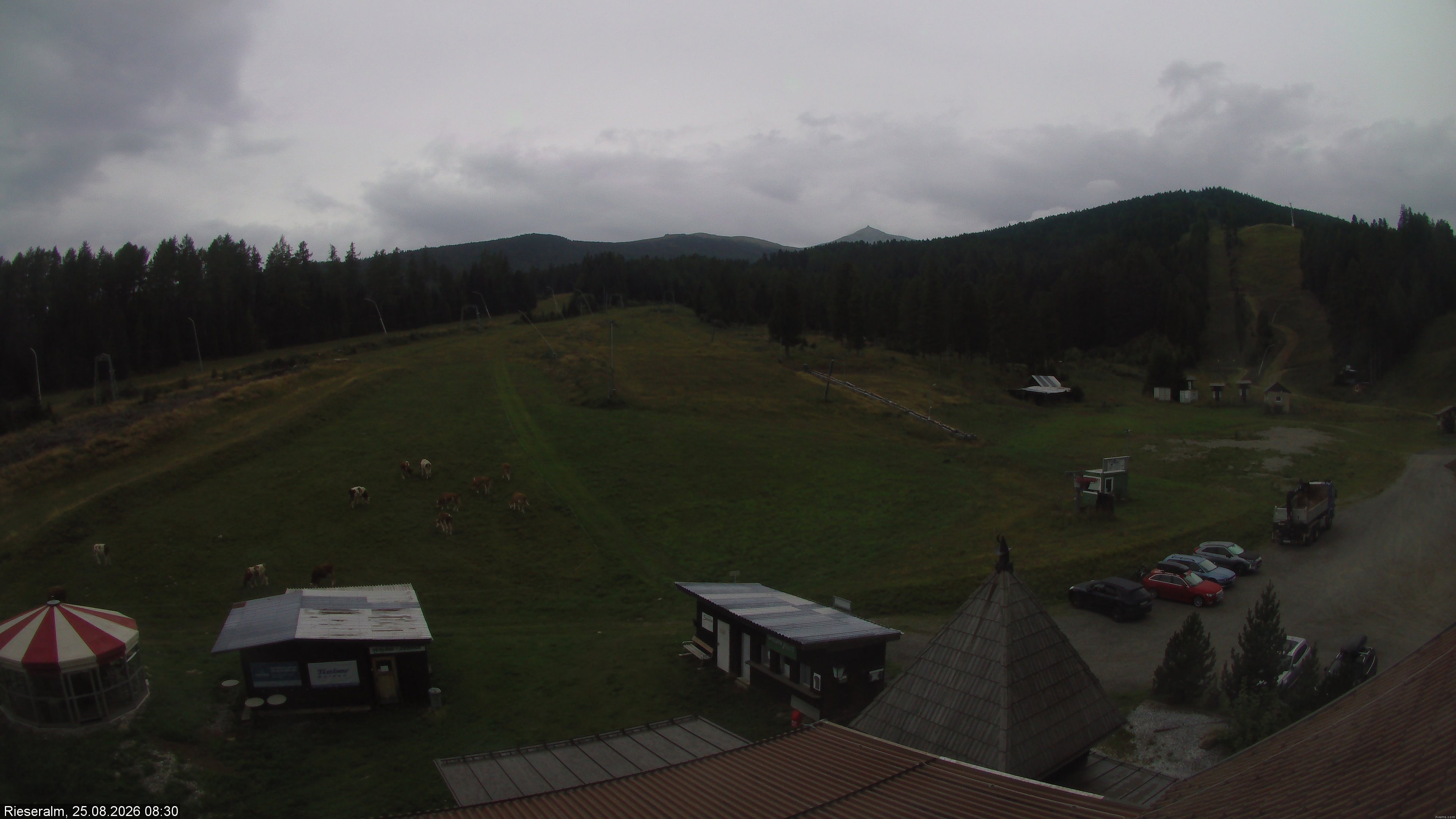 Archiv Foto Webcam Rieseralm im Zirbenland