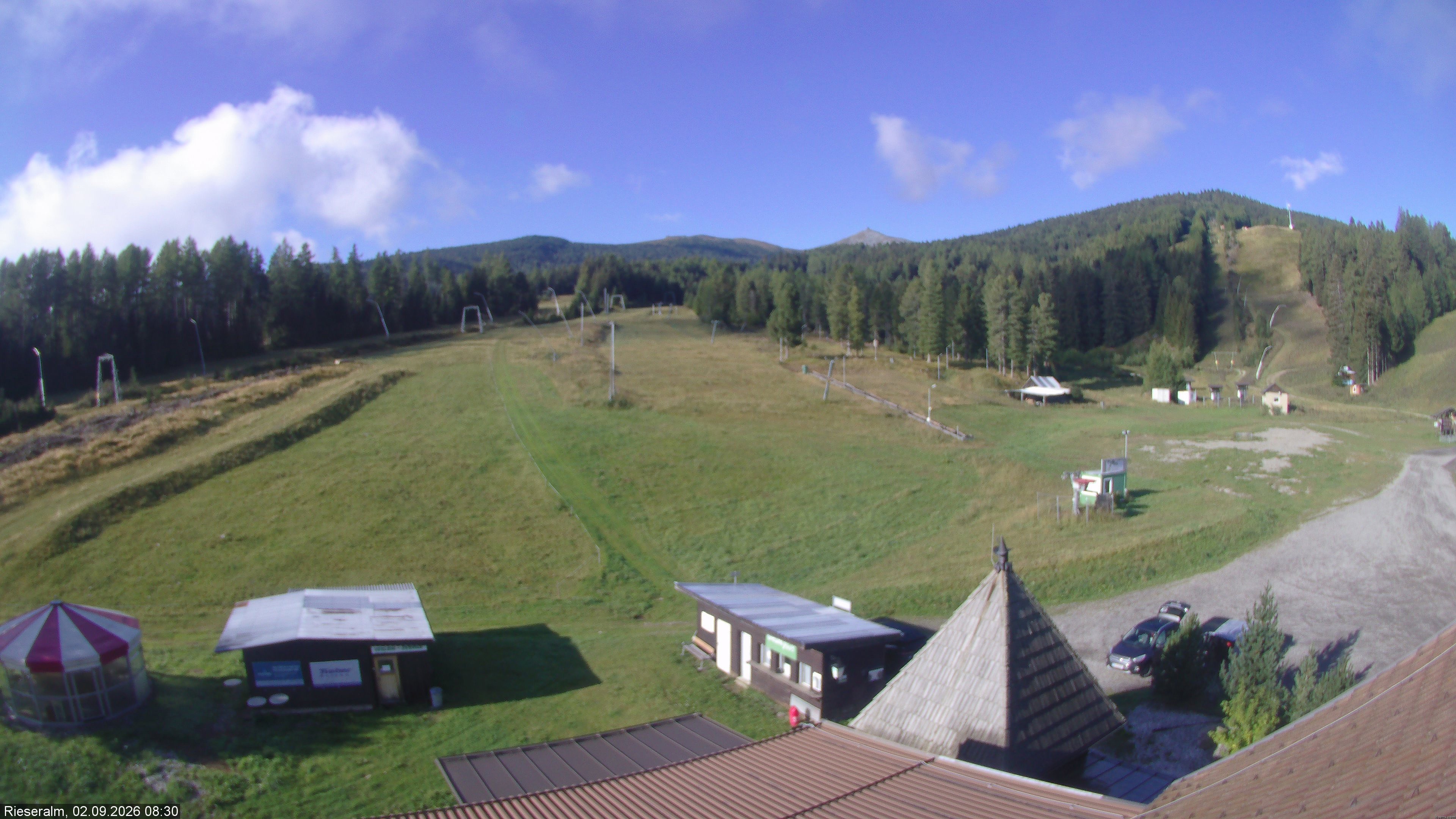 Archiv Foto Webcam Rieseralm im Zirbenland