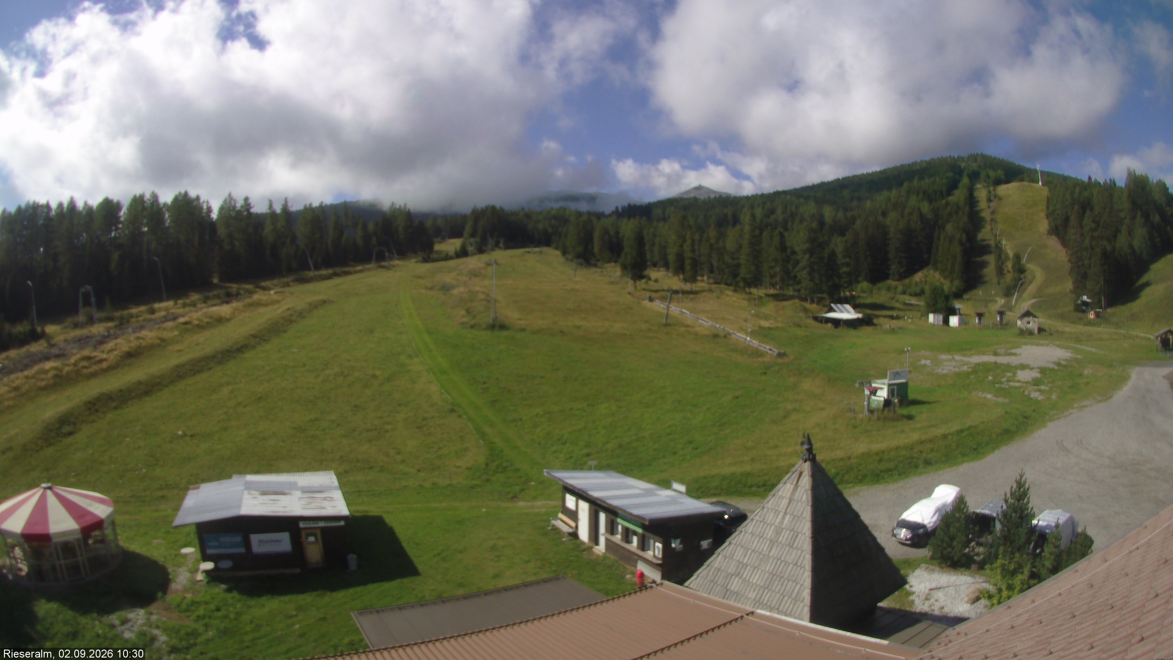 Archiv Foto Webcam Rieseralm im Zirbenland