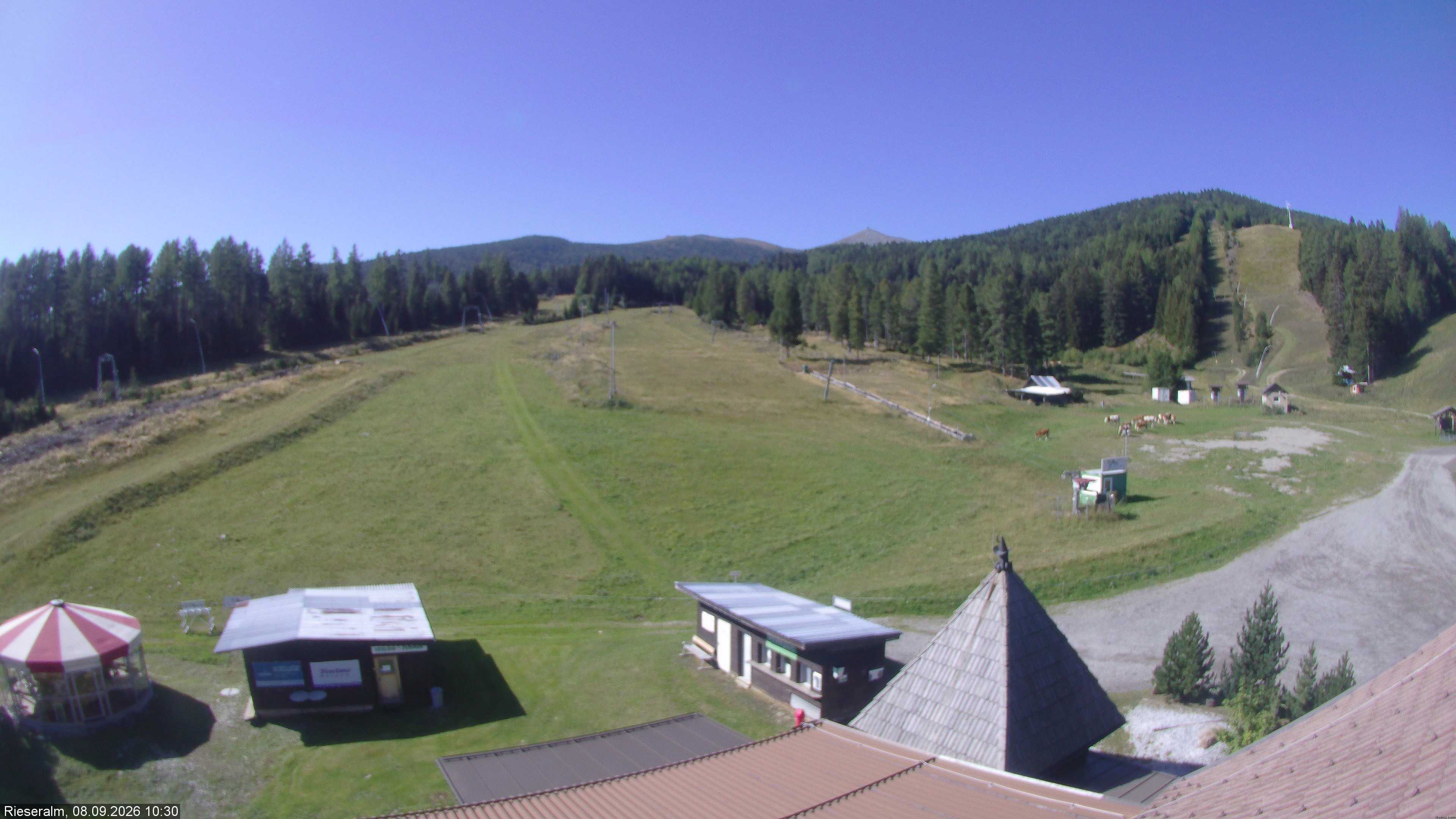 Archiv Foto Webcam Rieseralm im Zirbenland