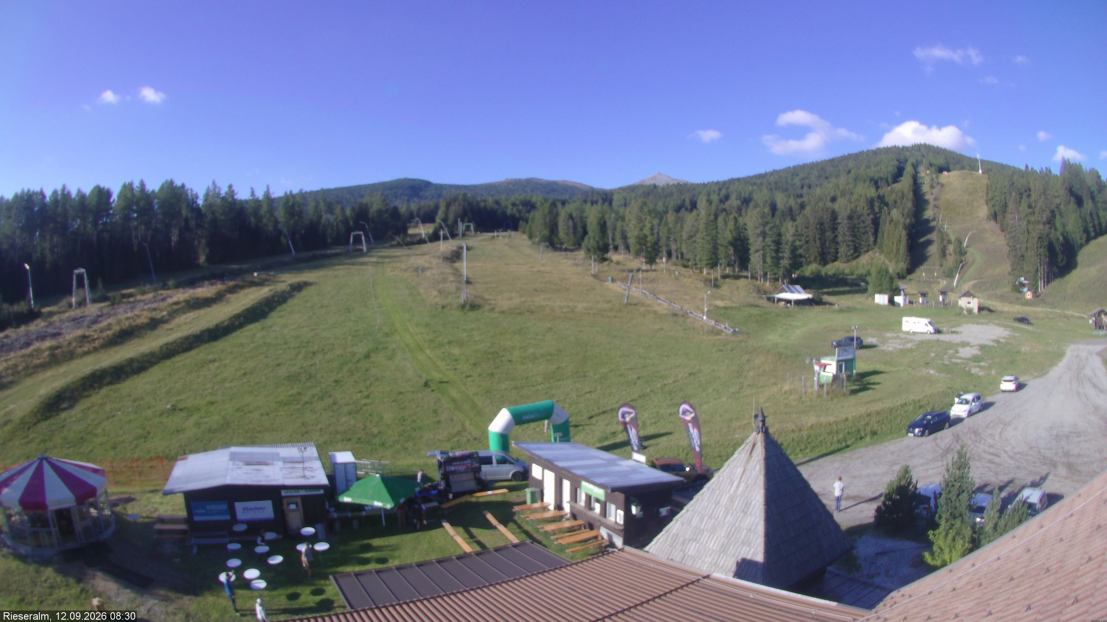 Archiv Foto Webcam Rieseralm im Zirbenland