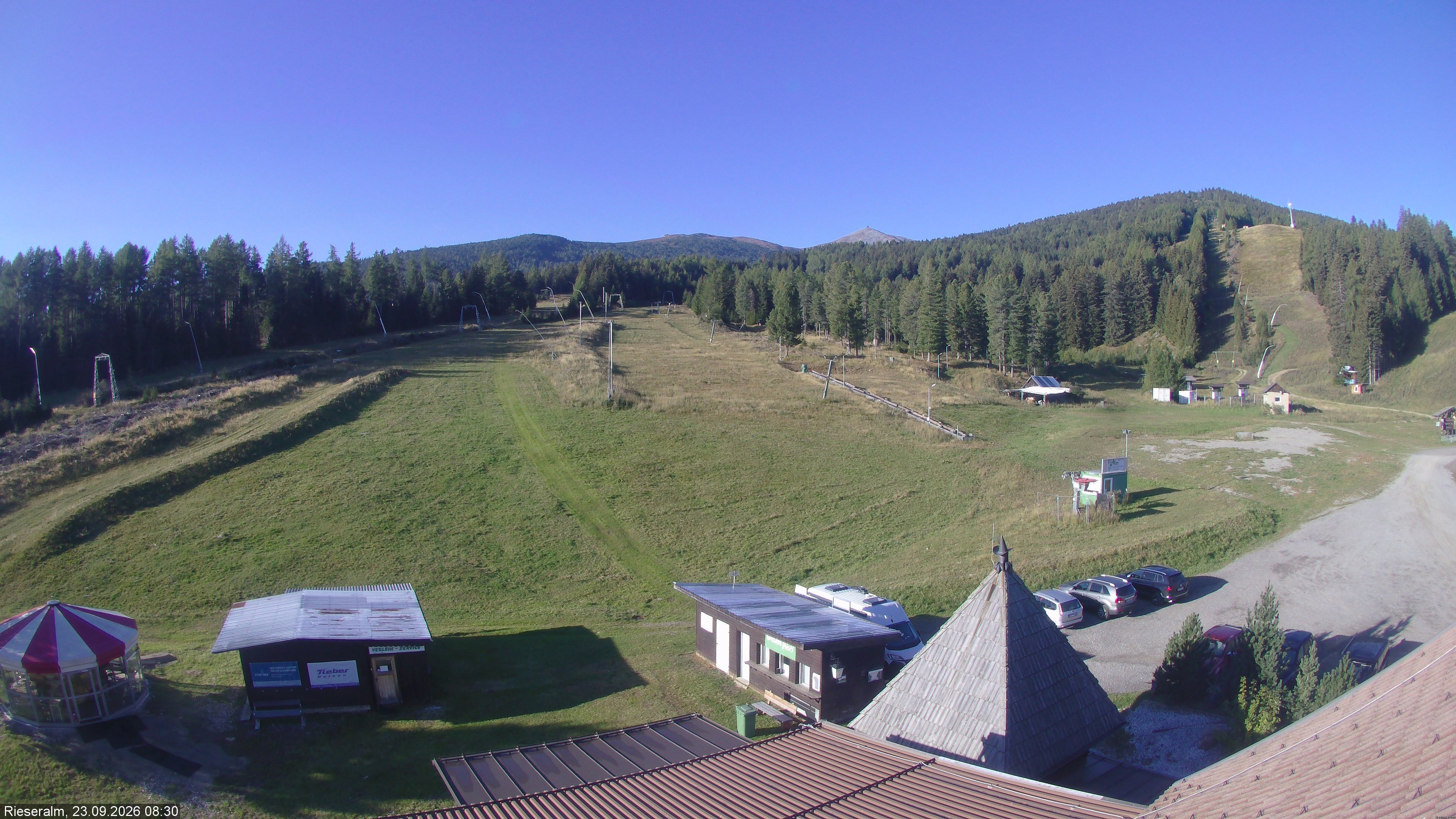 Archiv Foto Webcam Rieseralm im Zirbenland