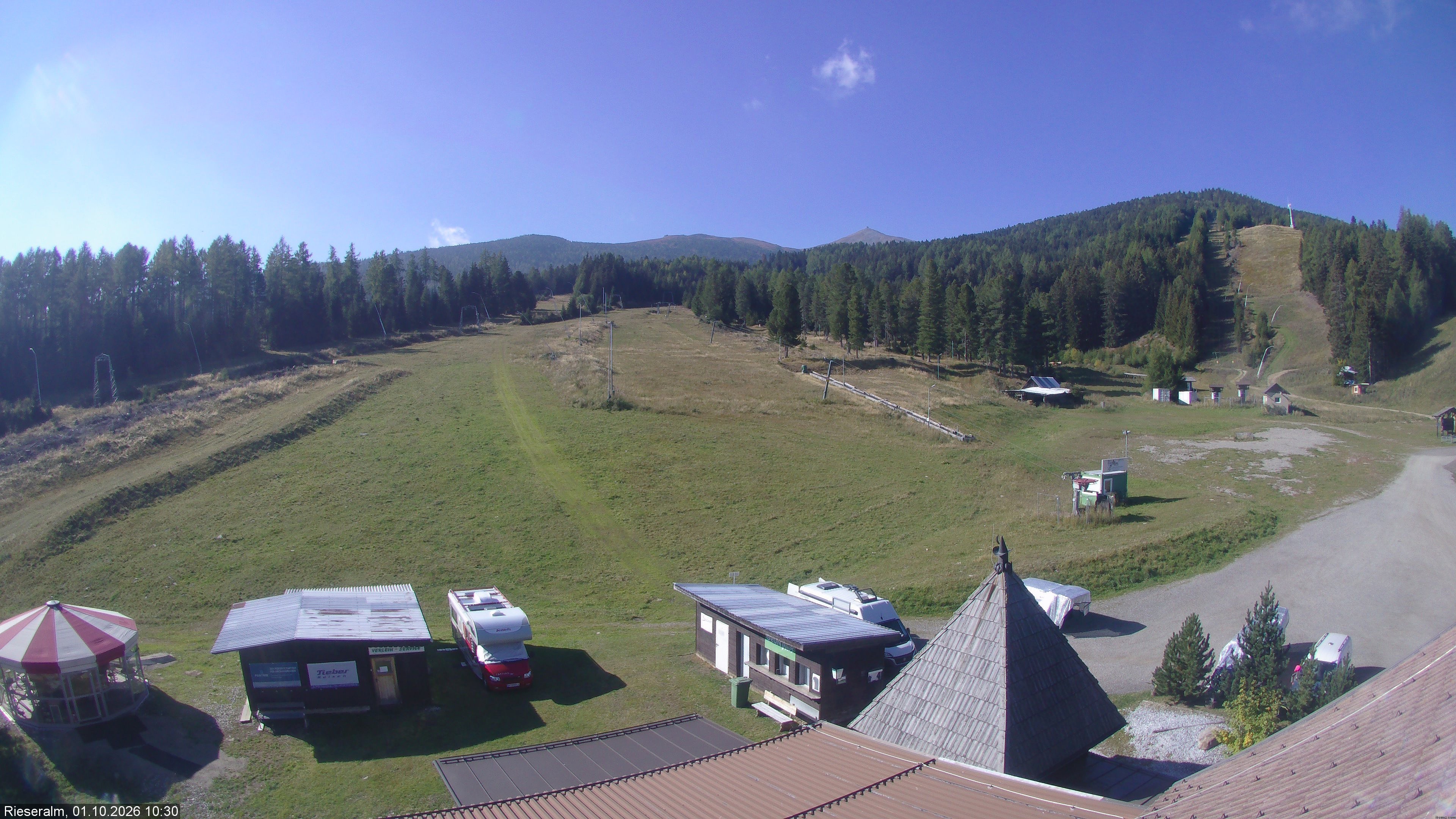 Archiv Foto Webcam Rieseralm im Zirbenland