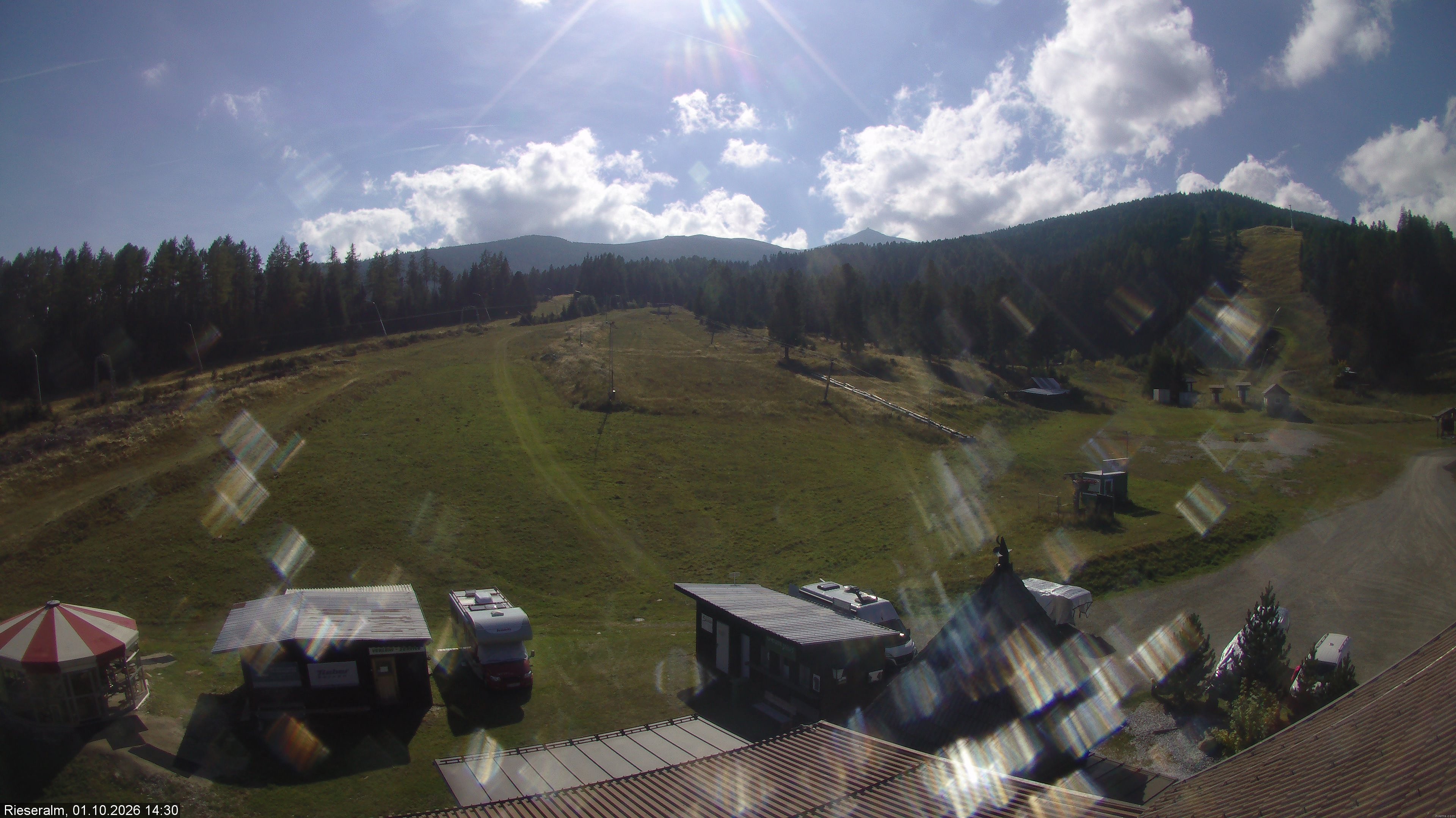 Archiv Foto Webcam Rieseralm im Zirbenland