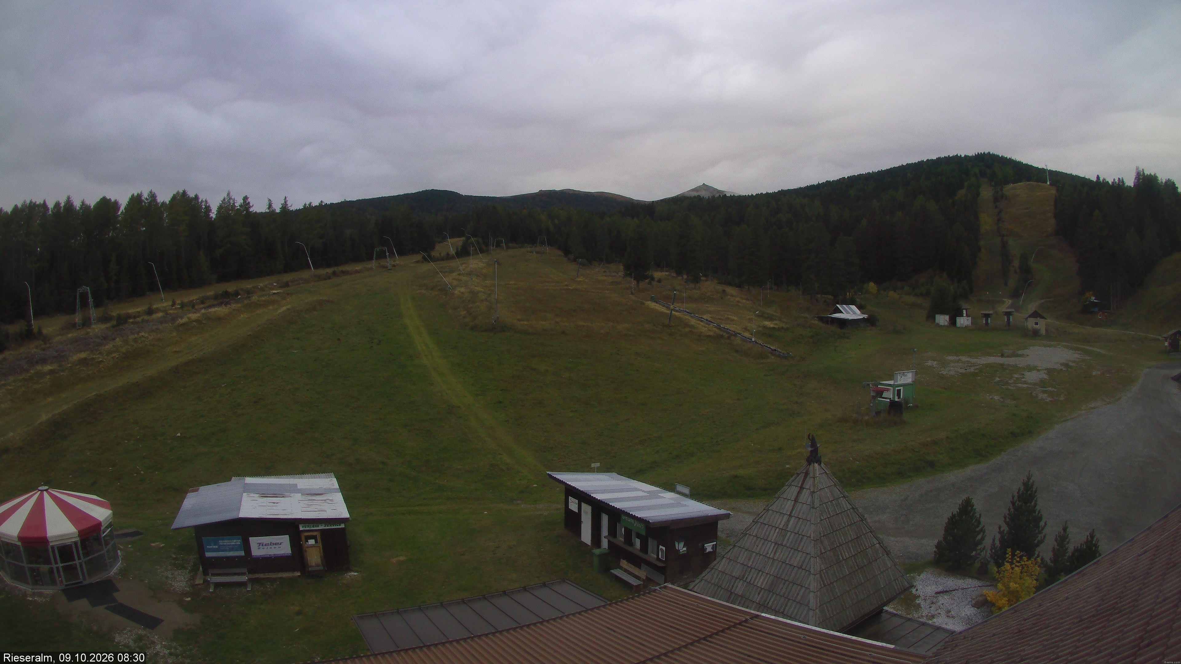 Archiv Foto Webcam Rieseralm im Zirbenland