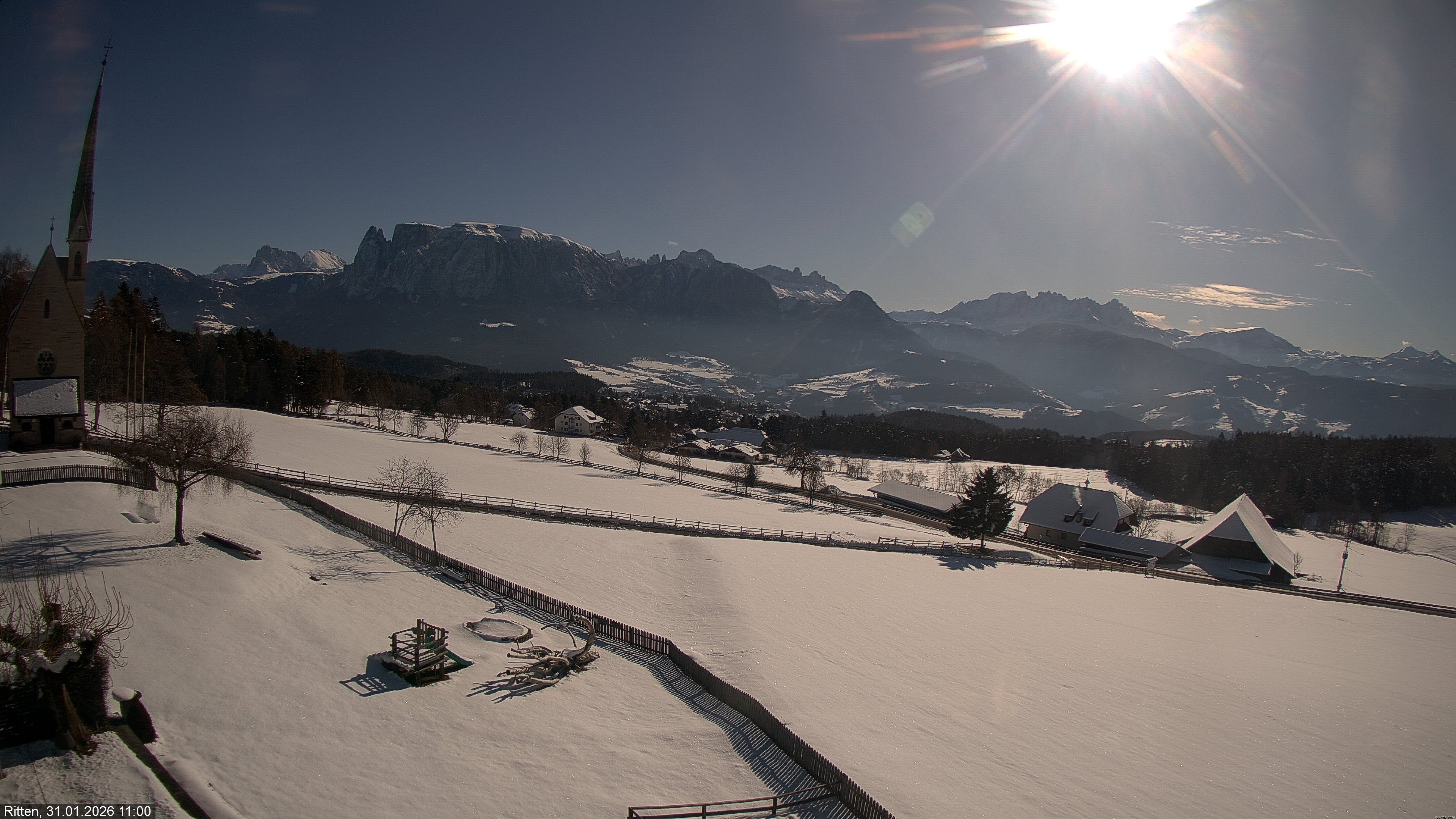 Archiv Foto Webcam Ritten bei Bozen, Südtirol