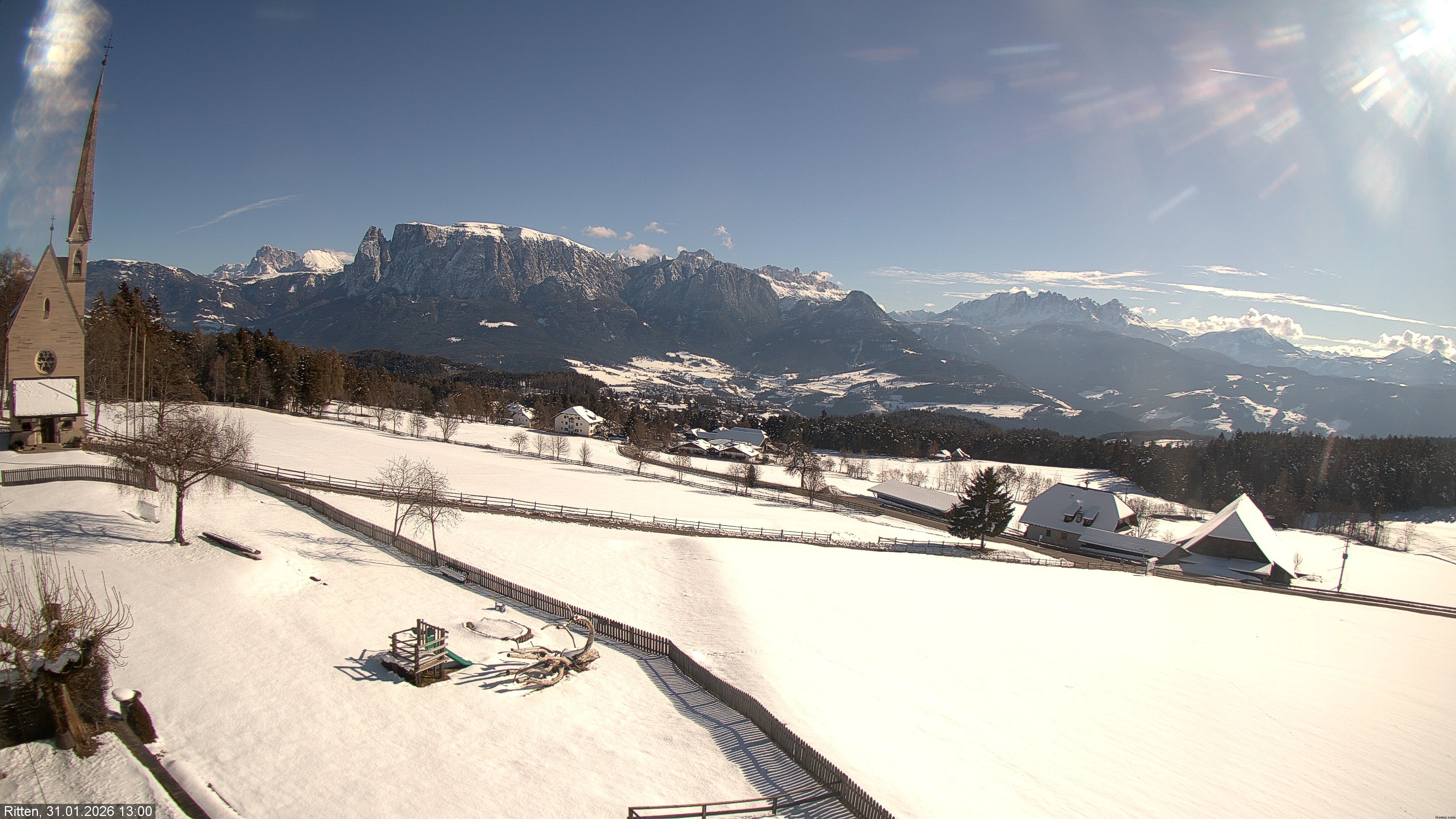 Archiv Foto Webcam Ritten bei Bozen, Südtirol